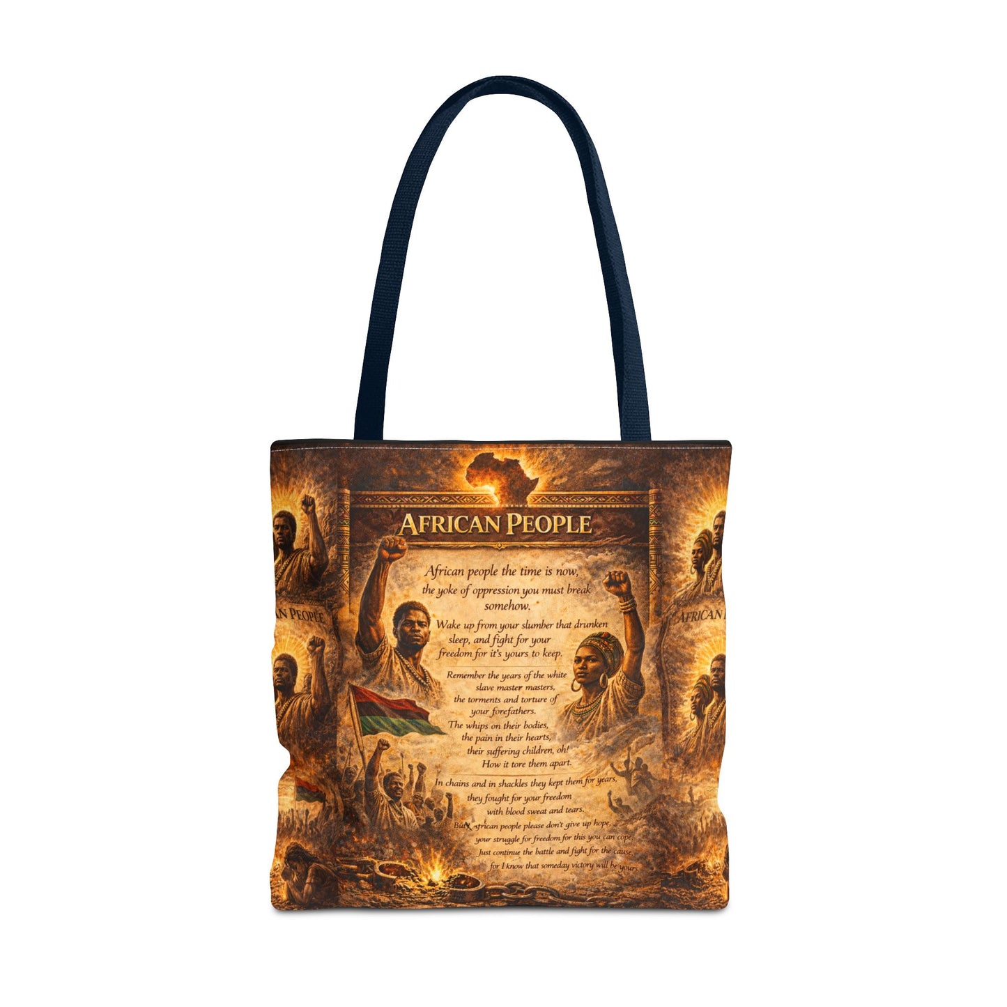 African People Tote Bag