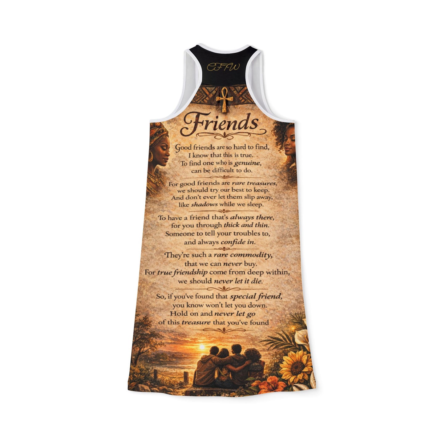 Friends Women's Racerback Dress
