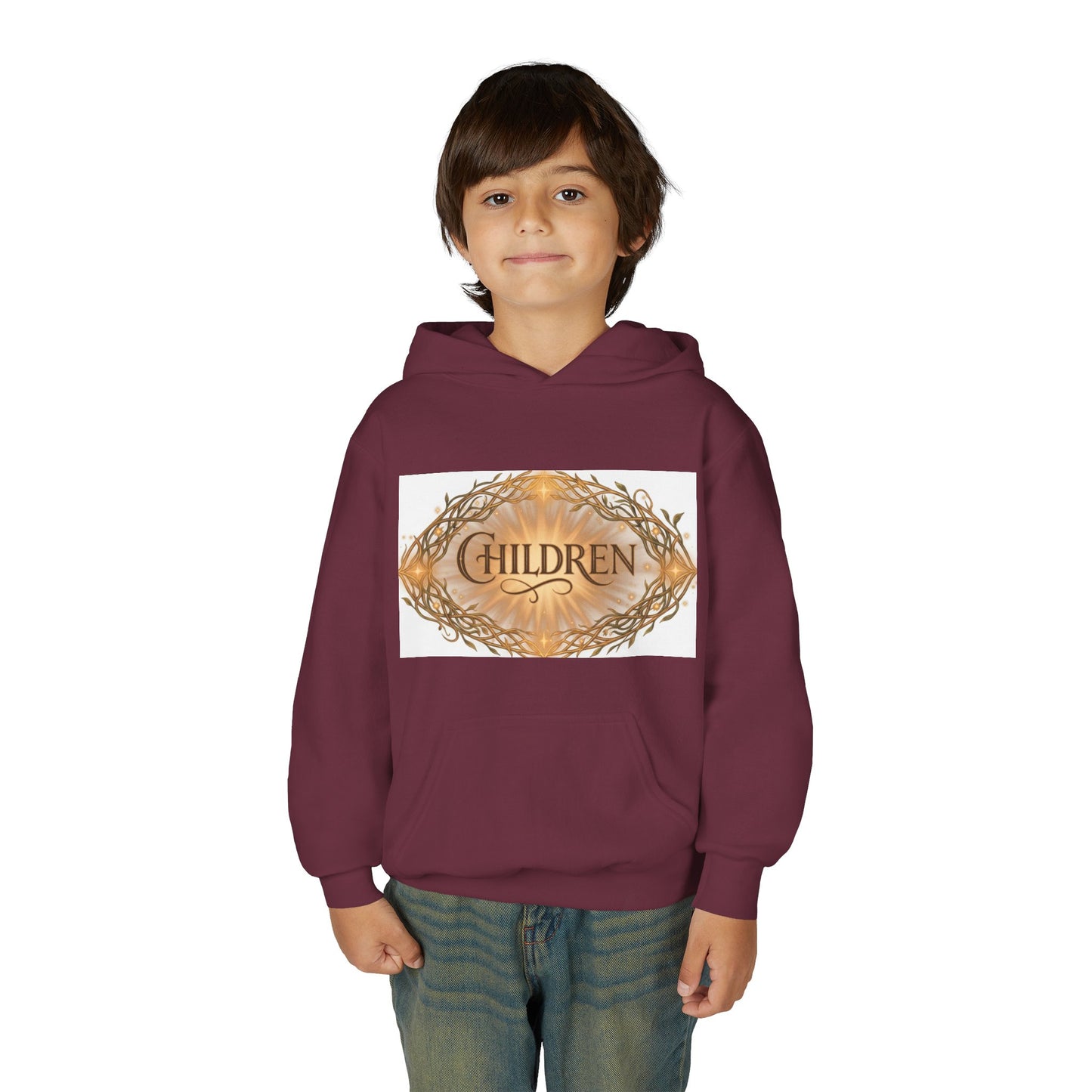 Youth Heavy Blend Hooded Sweatshirt - Children