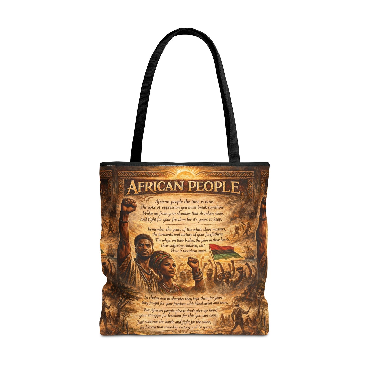 African People 2 Tote Bag