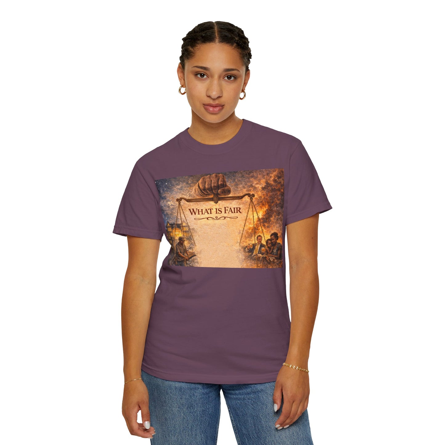 Unisex Garment-Dyed T-shirt - What is Fair