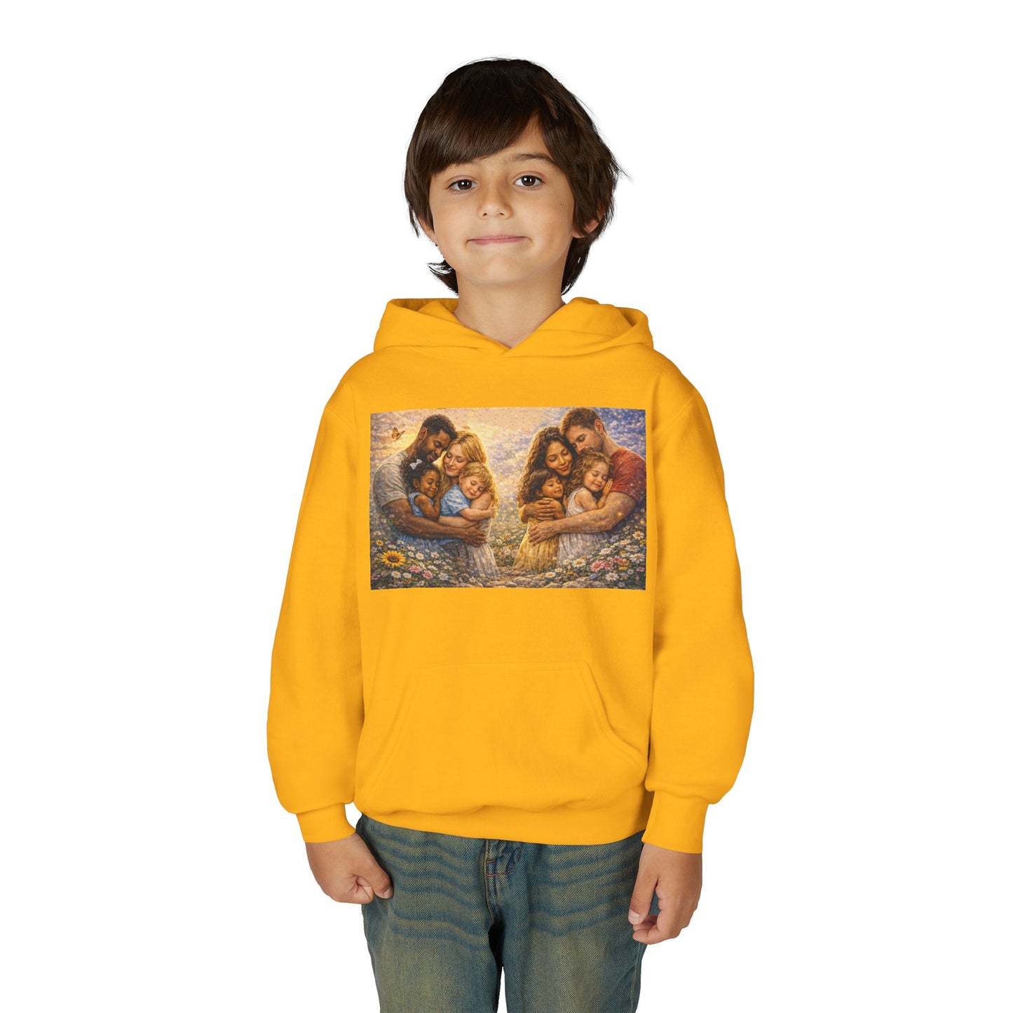 Youth Heavy Blend Hooded Sweatshirt - Children