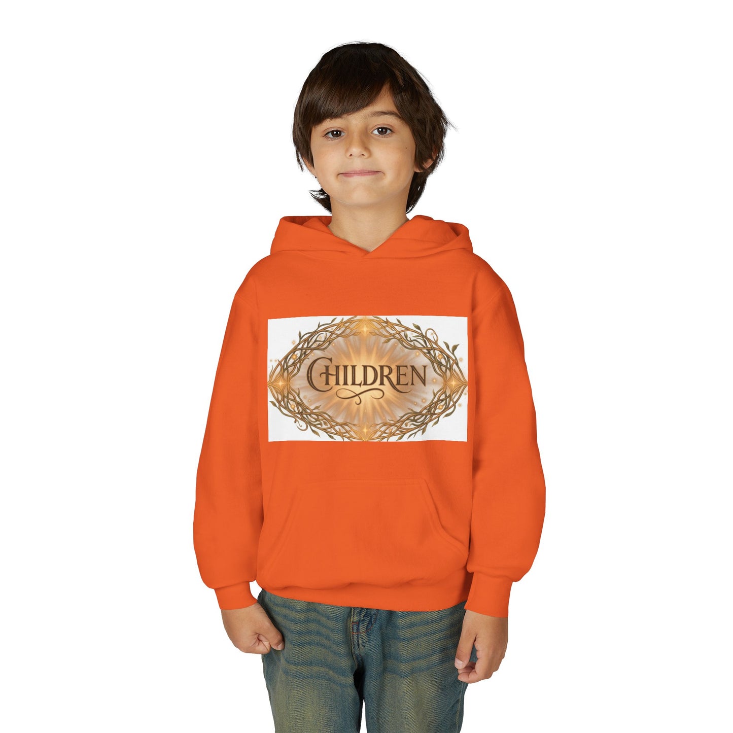 Youth Heavy Blend Hooded Sweatshirt - Children