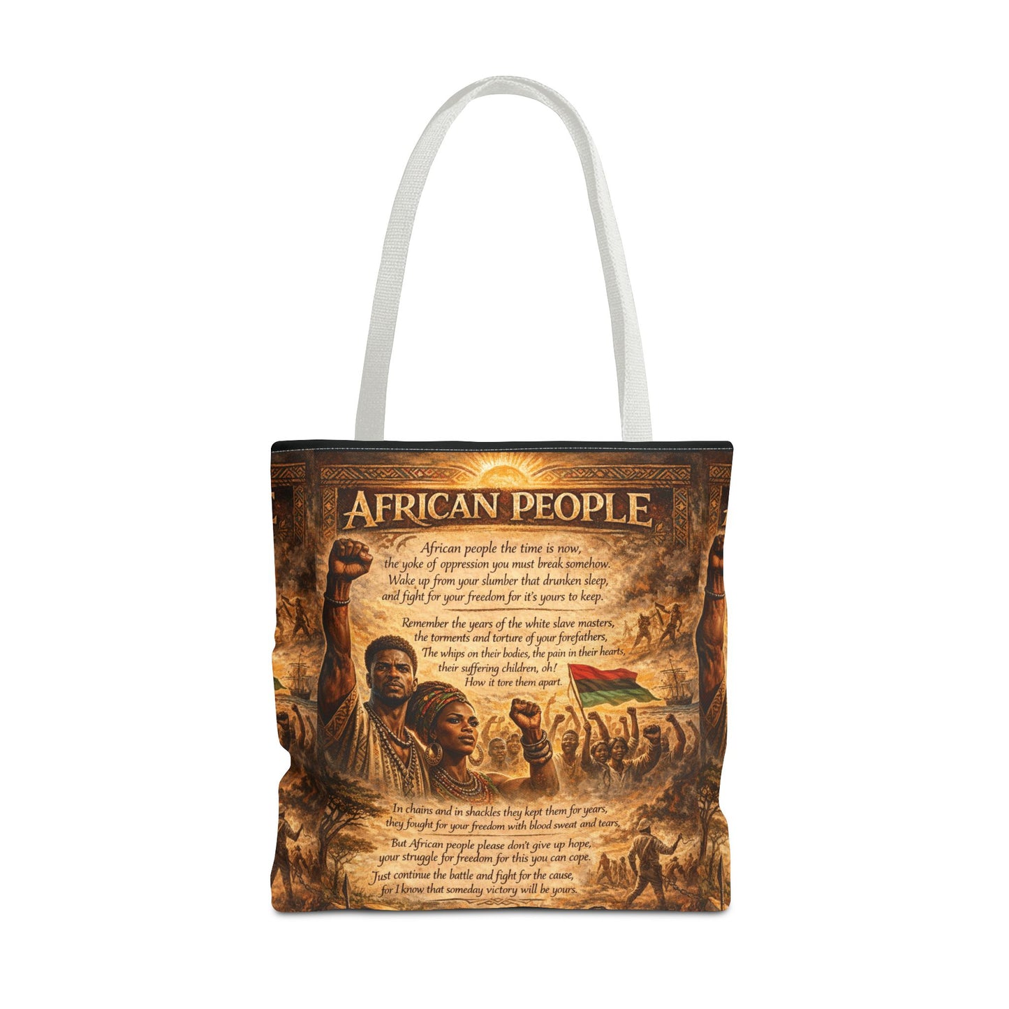 African People 2 Tote Bag