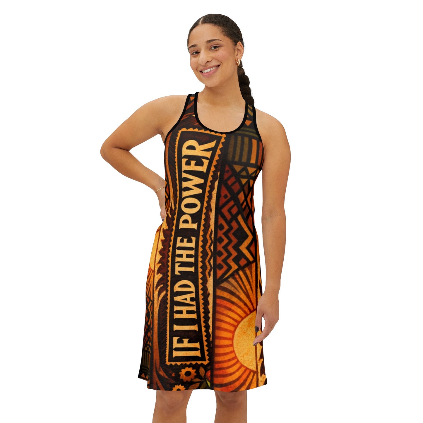 If I Had The Power Women's Racerback Dress