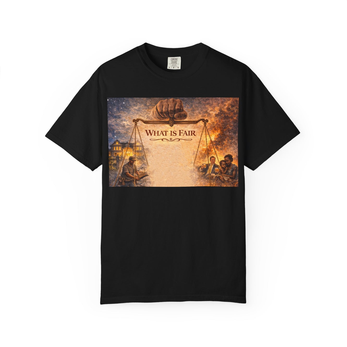 Unisex Garment-Dyed T-shirt - What is Fair
