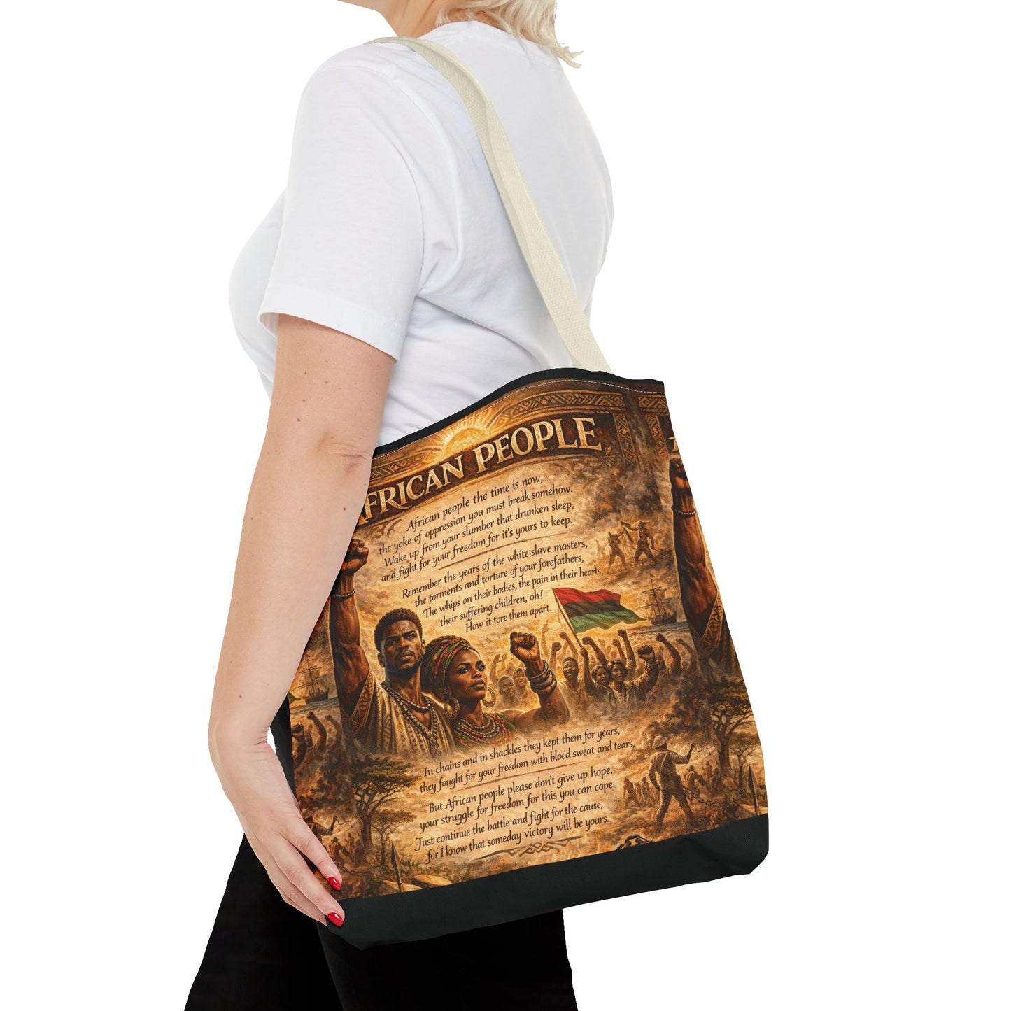 African People 2 Tote Bag
