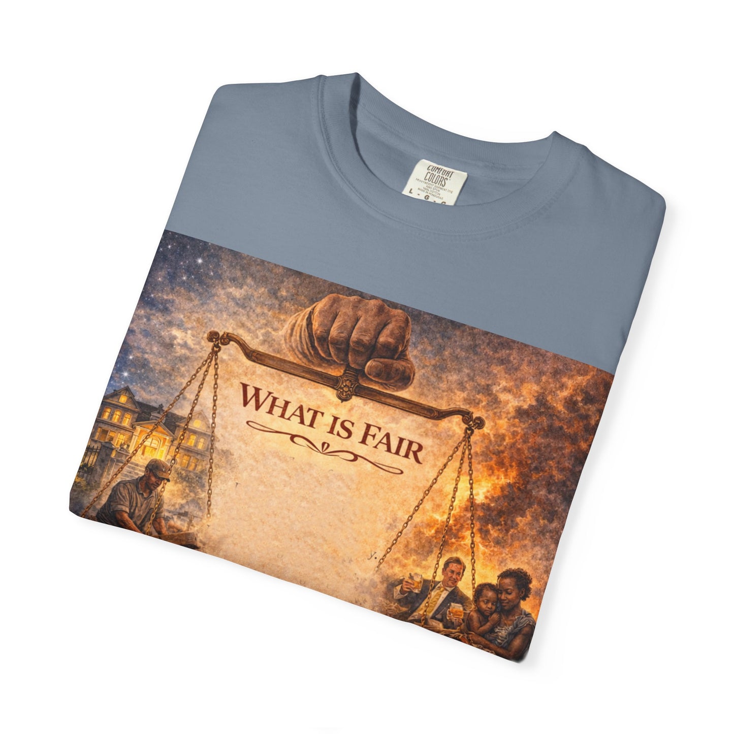 Unisex Garment-Dyed T-shirt - What is Fair
