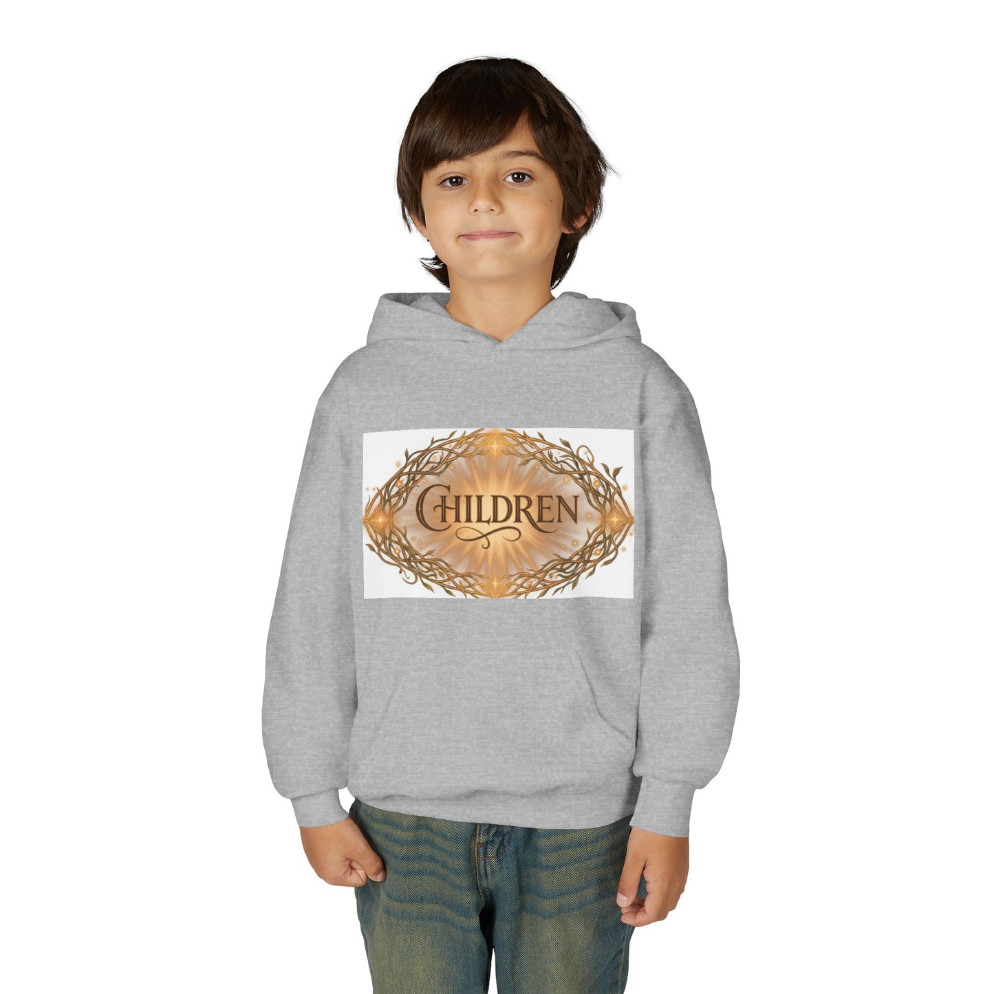Youth Heavy Blend Hooded Sweatshirt - Children