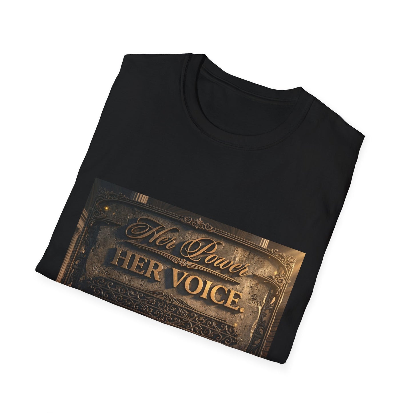 Black Woman - Unisex Softstyle T-Shirt