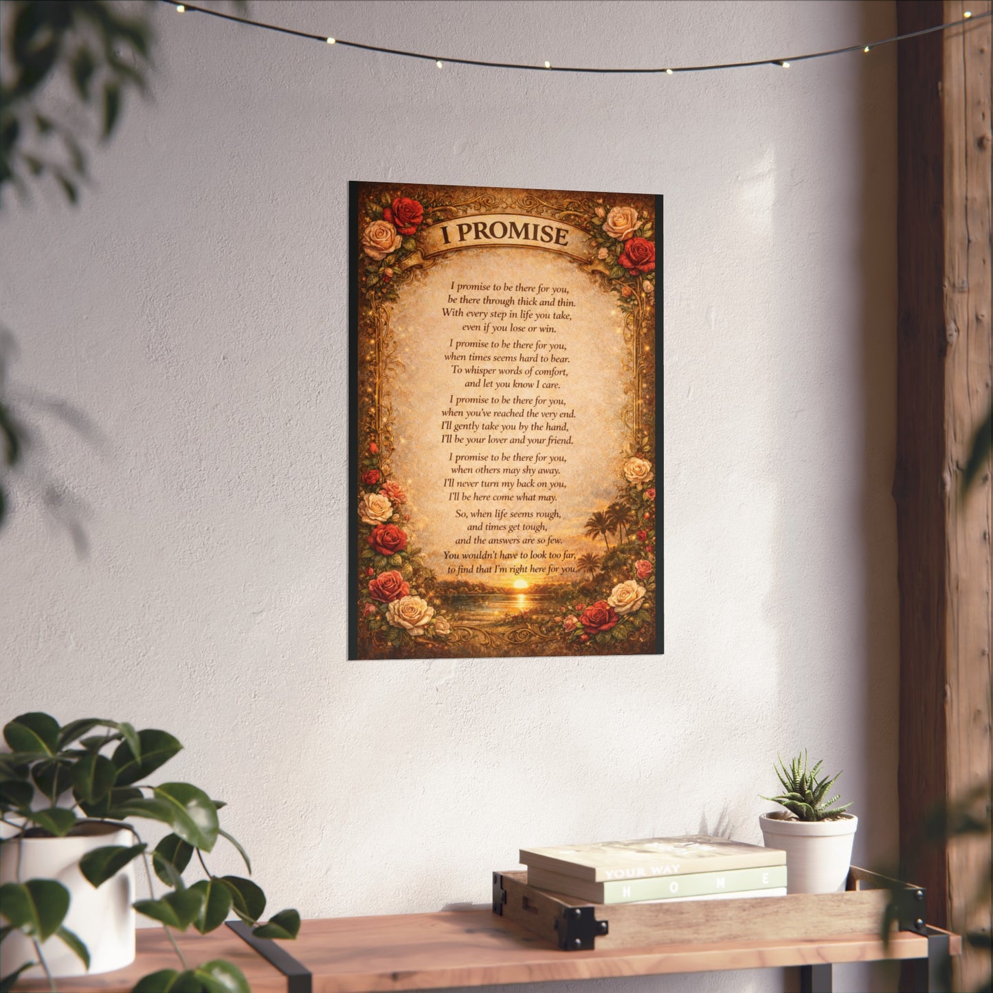 Fine Art Posters - I Promise