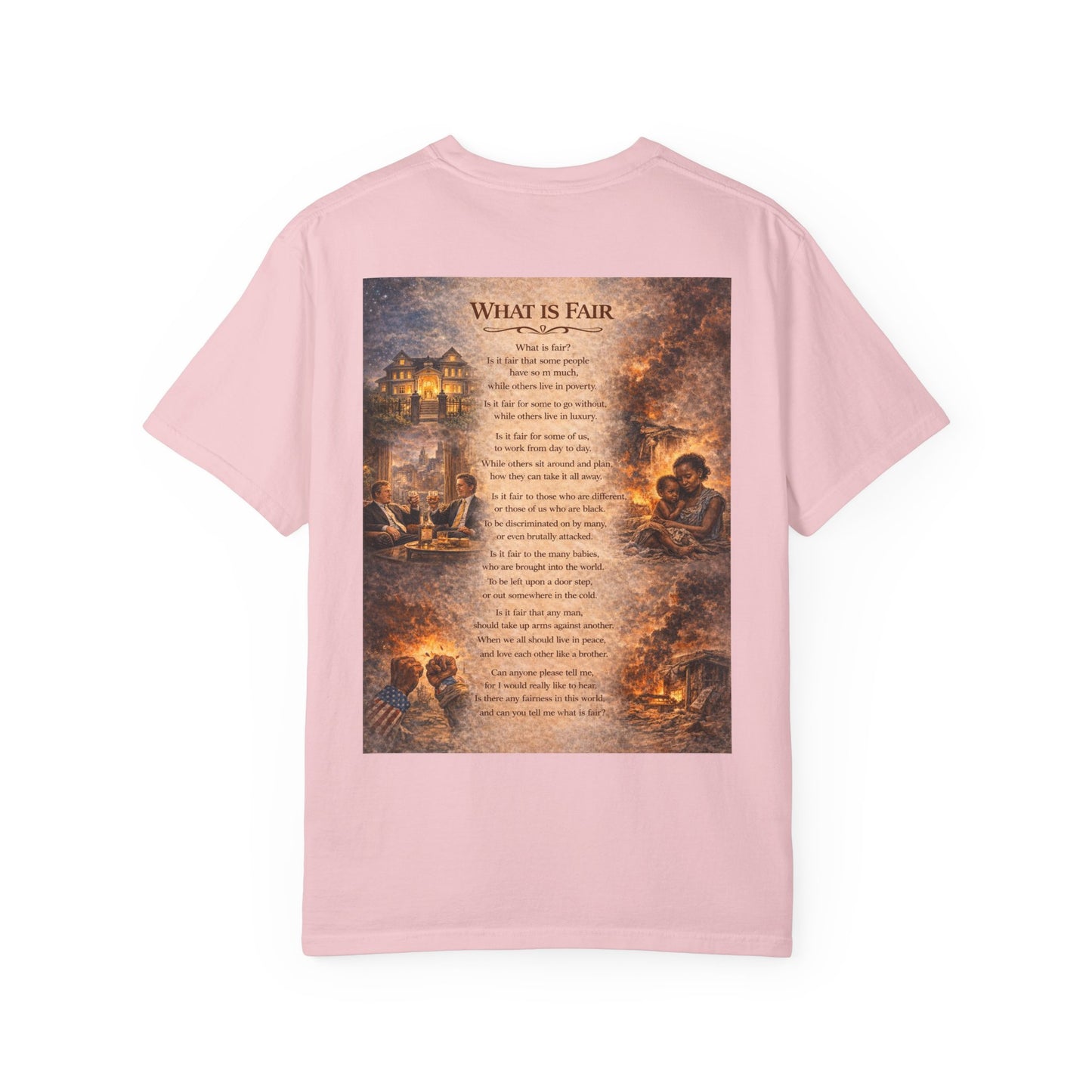 Unisex Garment-Dyed T-shirt - What is Fair