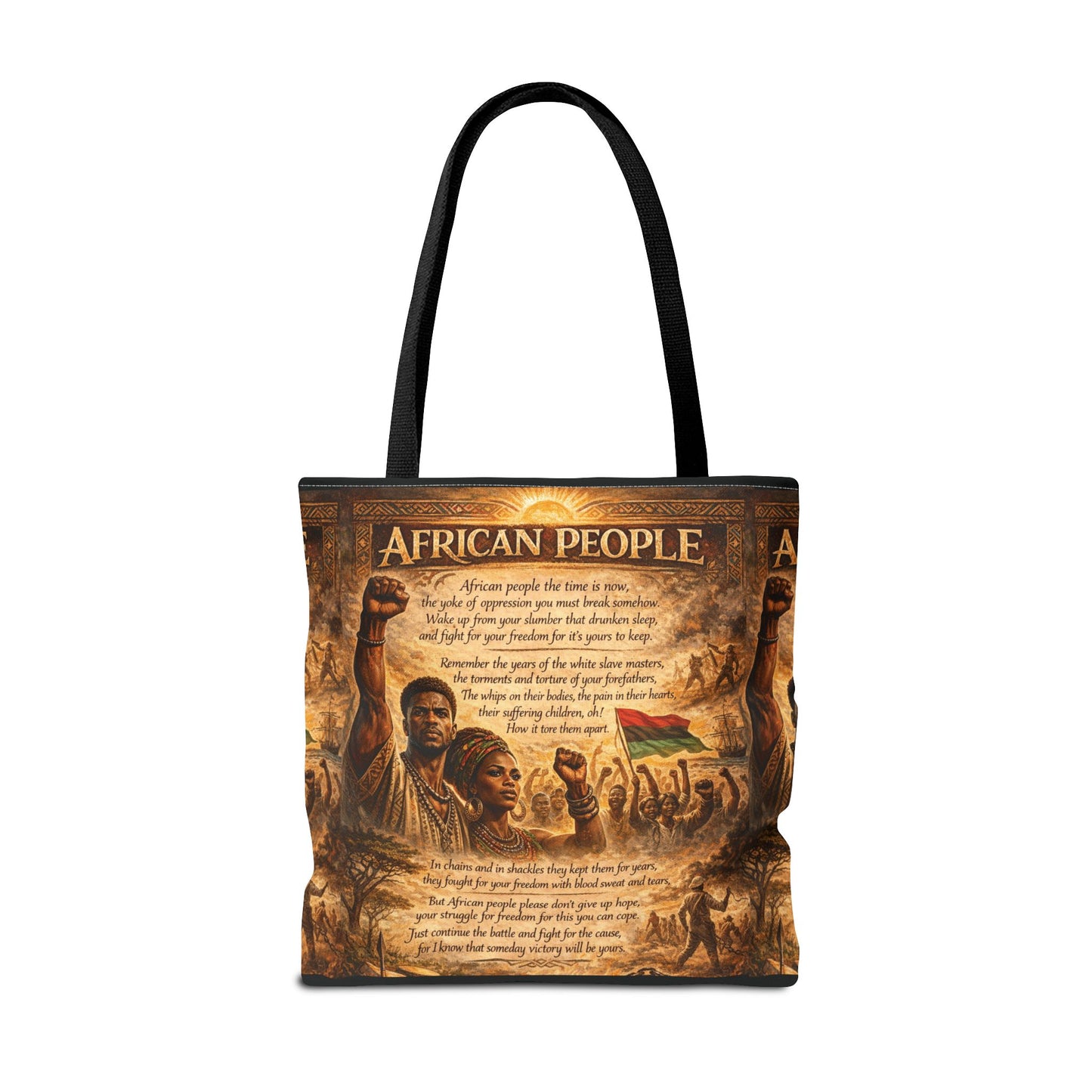 African People 2 Tote Bag