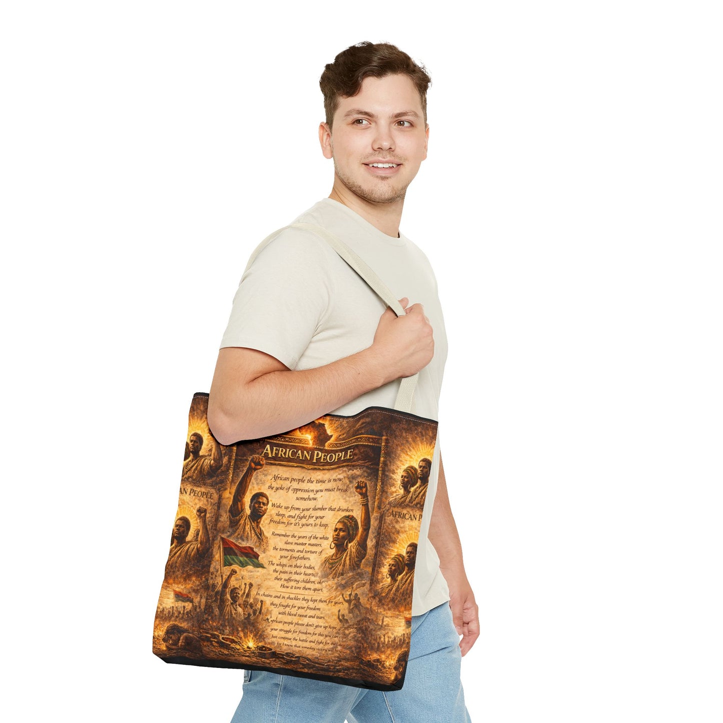 African People Tote Bag