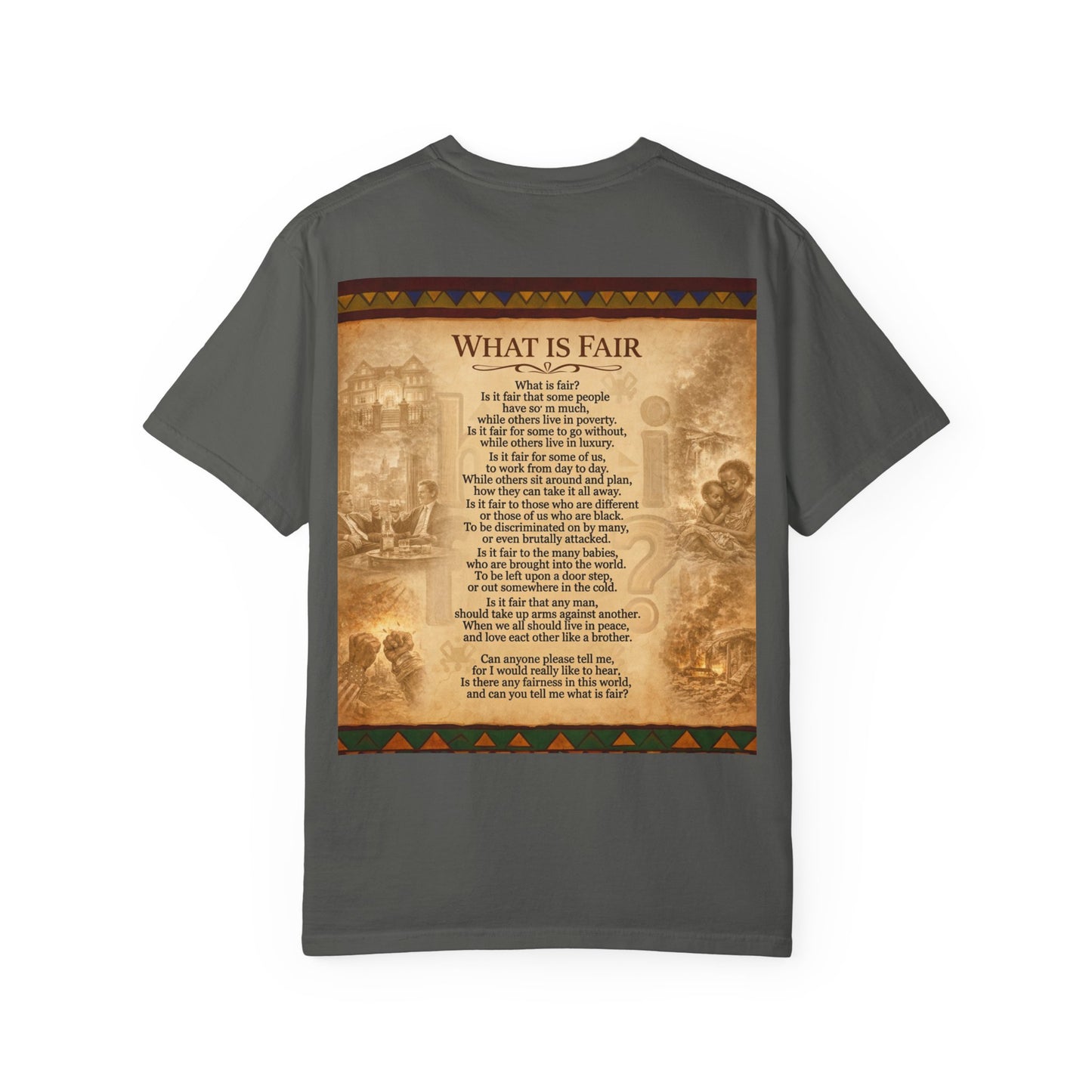 Unisex Garment-Dyed T-shirt - What is Fair
