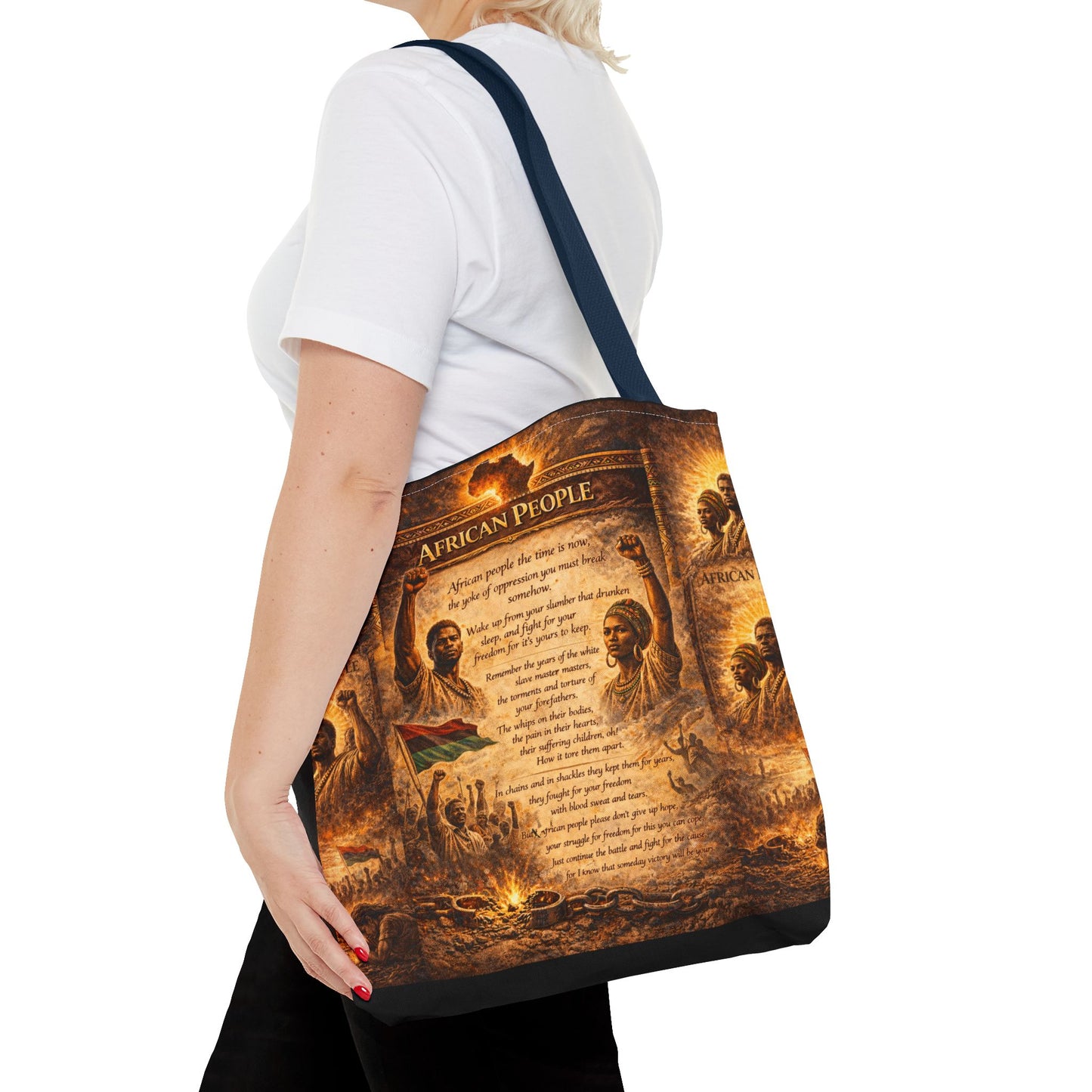 African People Tote Bag