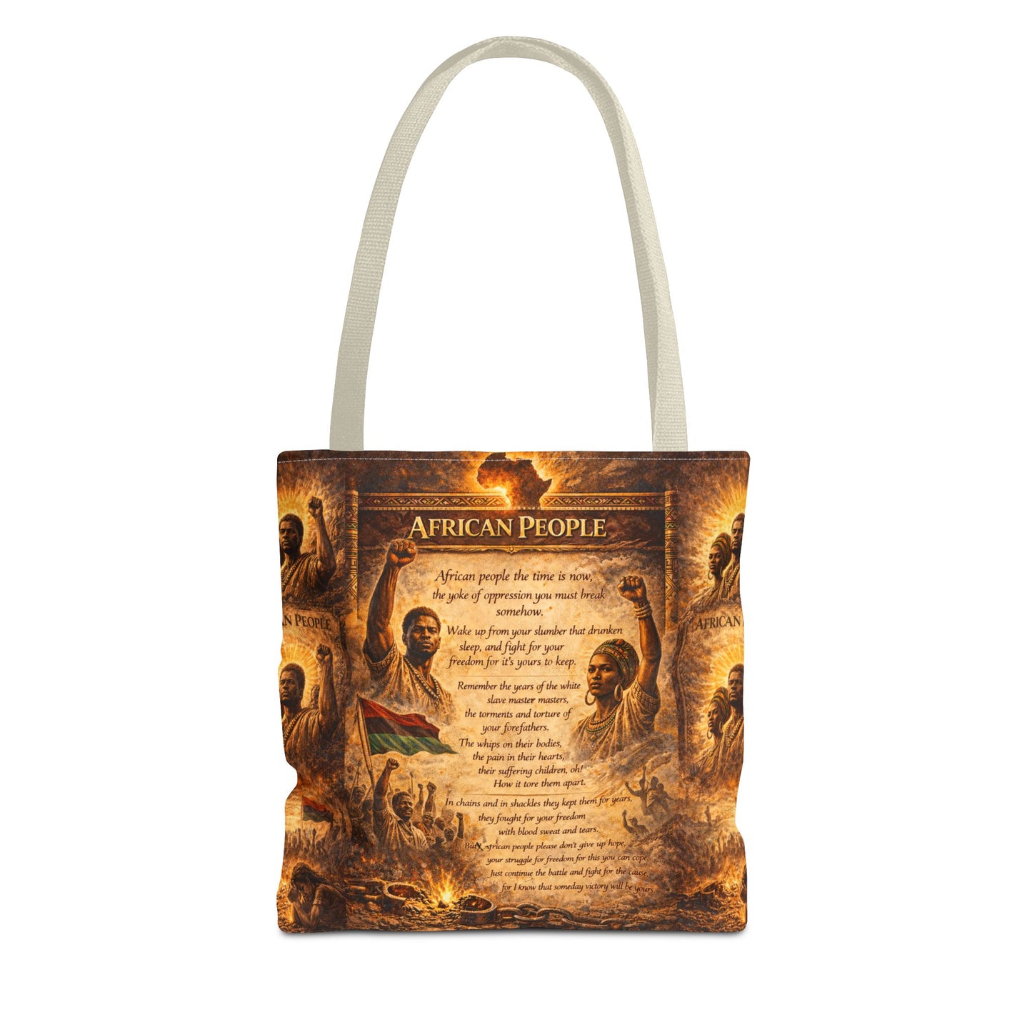 African People Tote Bag