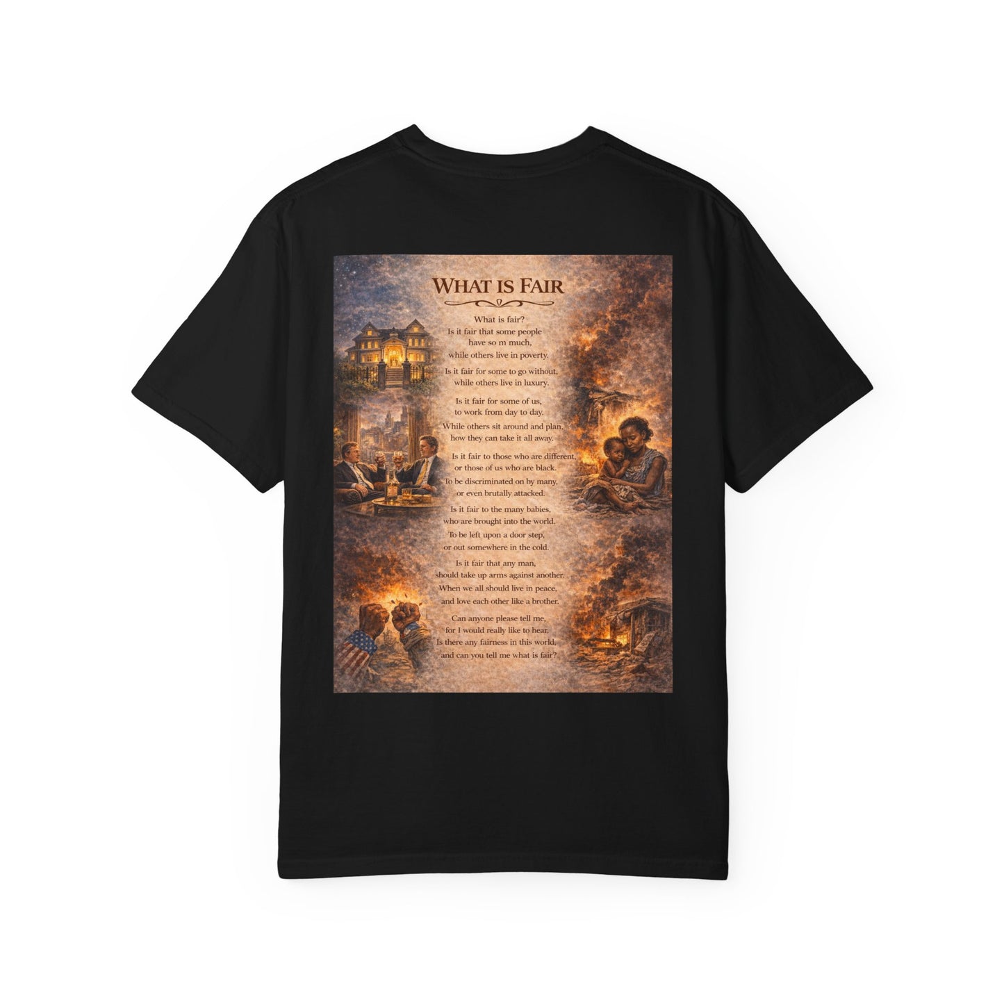 Unisex Garment-Dyed T-shirt - What is Fair