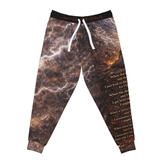 Athletic Joggers - I Might Bend, But I Won't Break