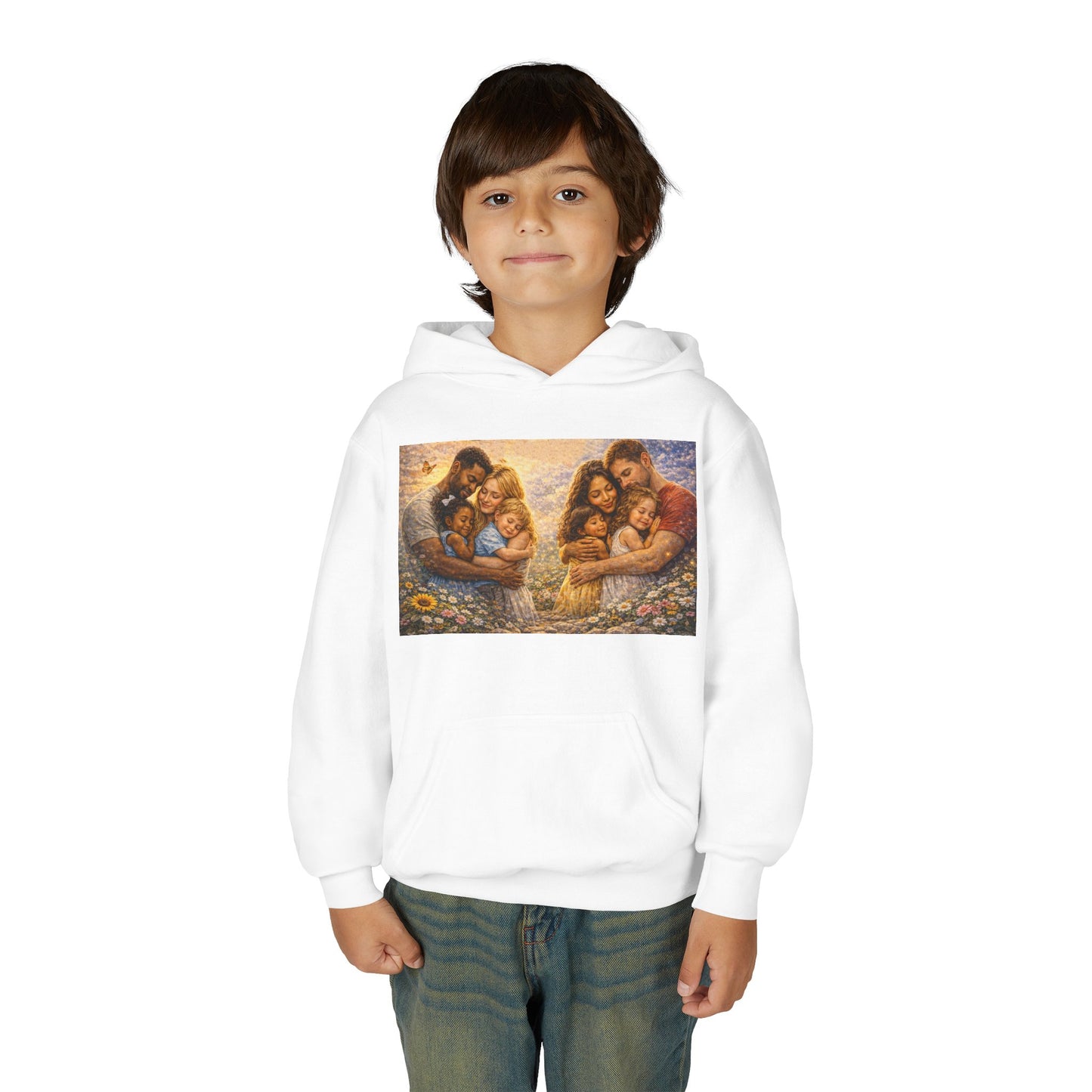 Youth Heavy Blend Hooded Sweatshirt - Children