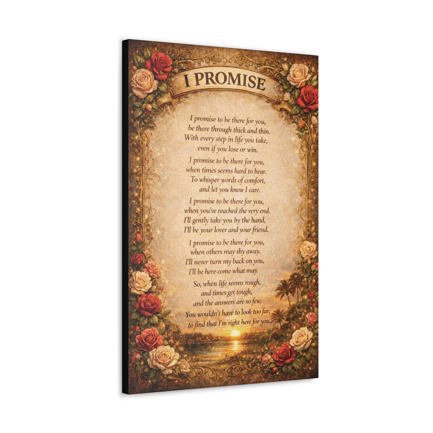 I Promise - Classic Canvas