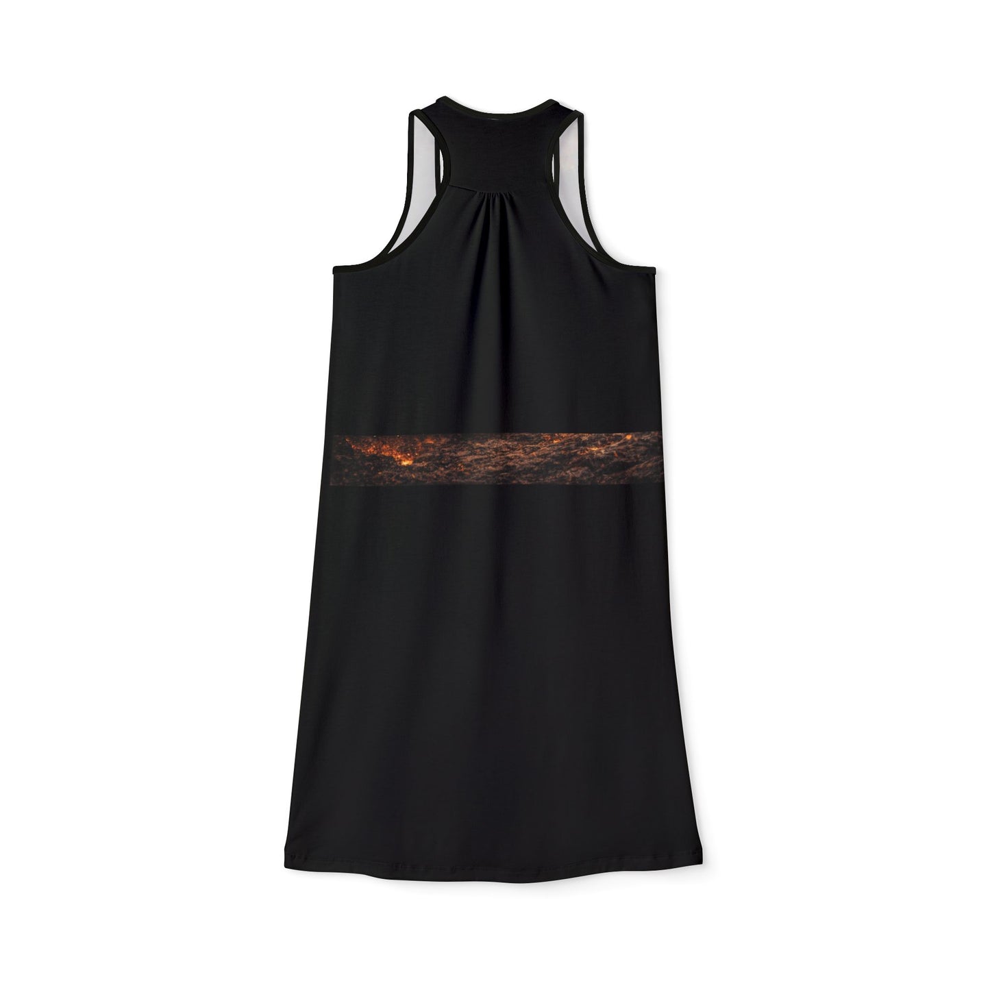 Women's Racerback Dress - Black Woman