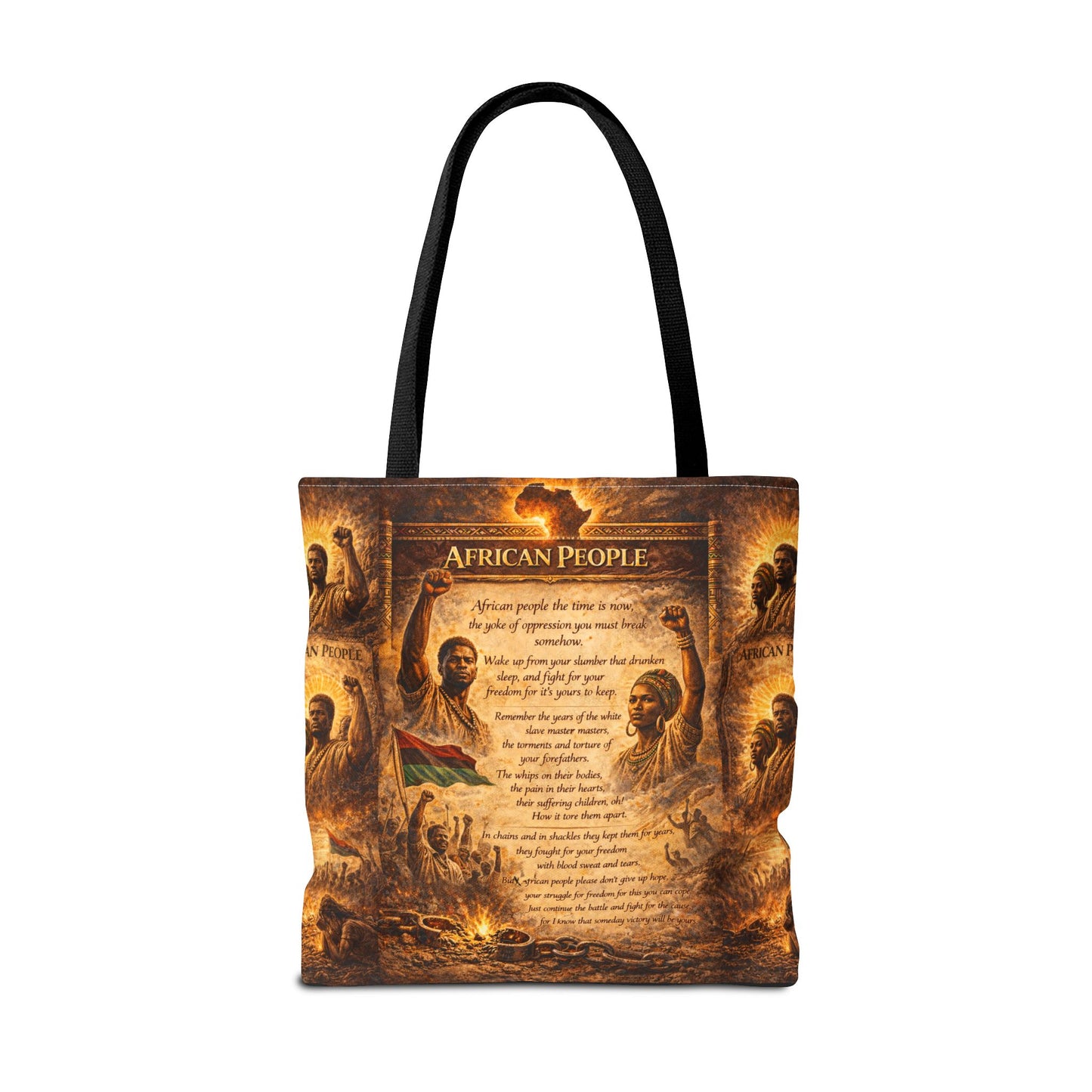 African People Tote Bag