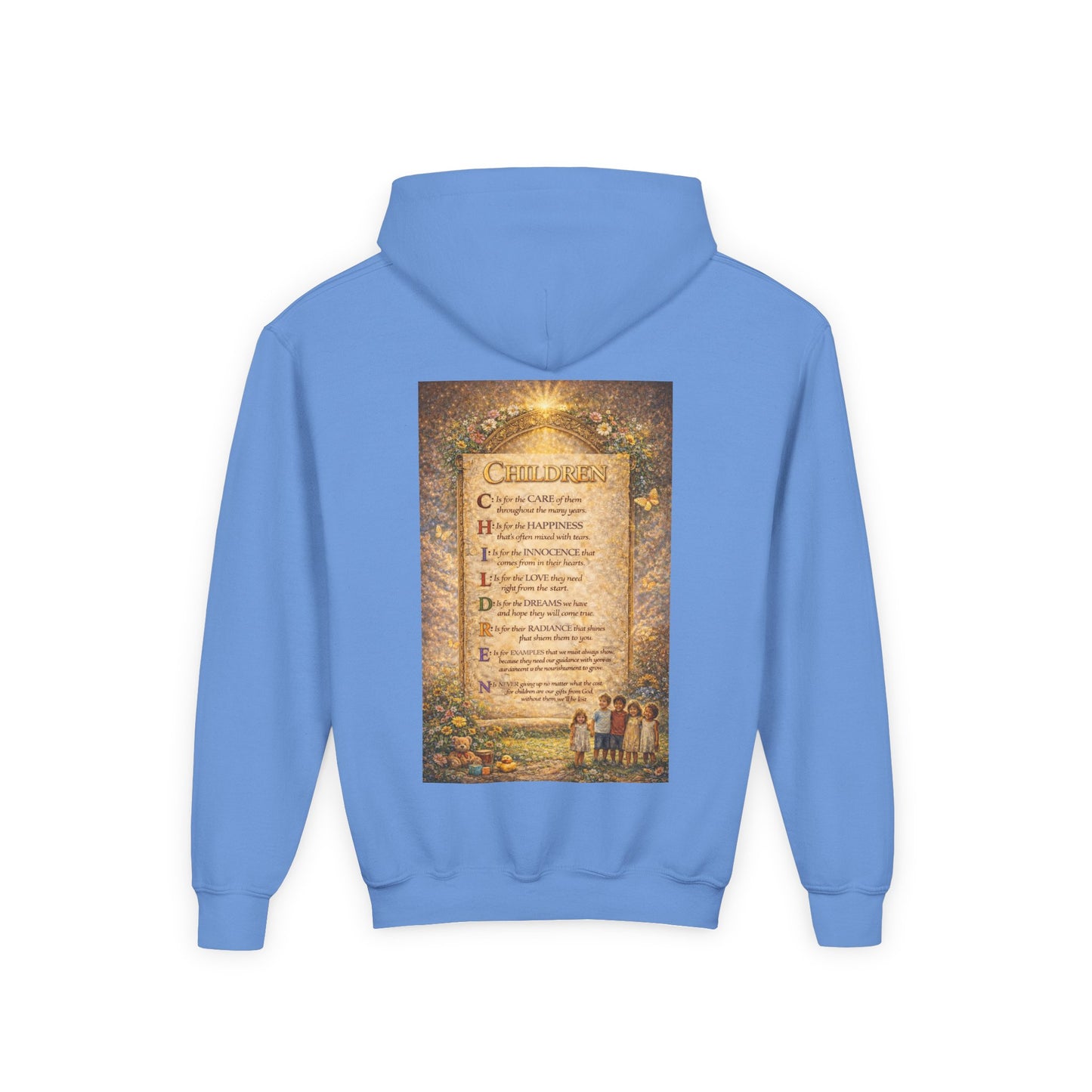 Youth Heavy Blend Hooded Sweatshirt - Children
