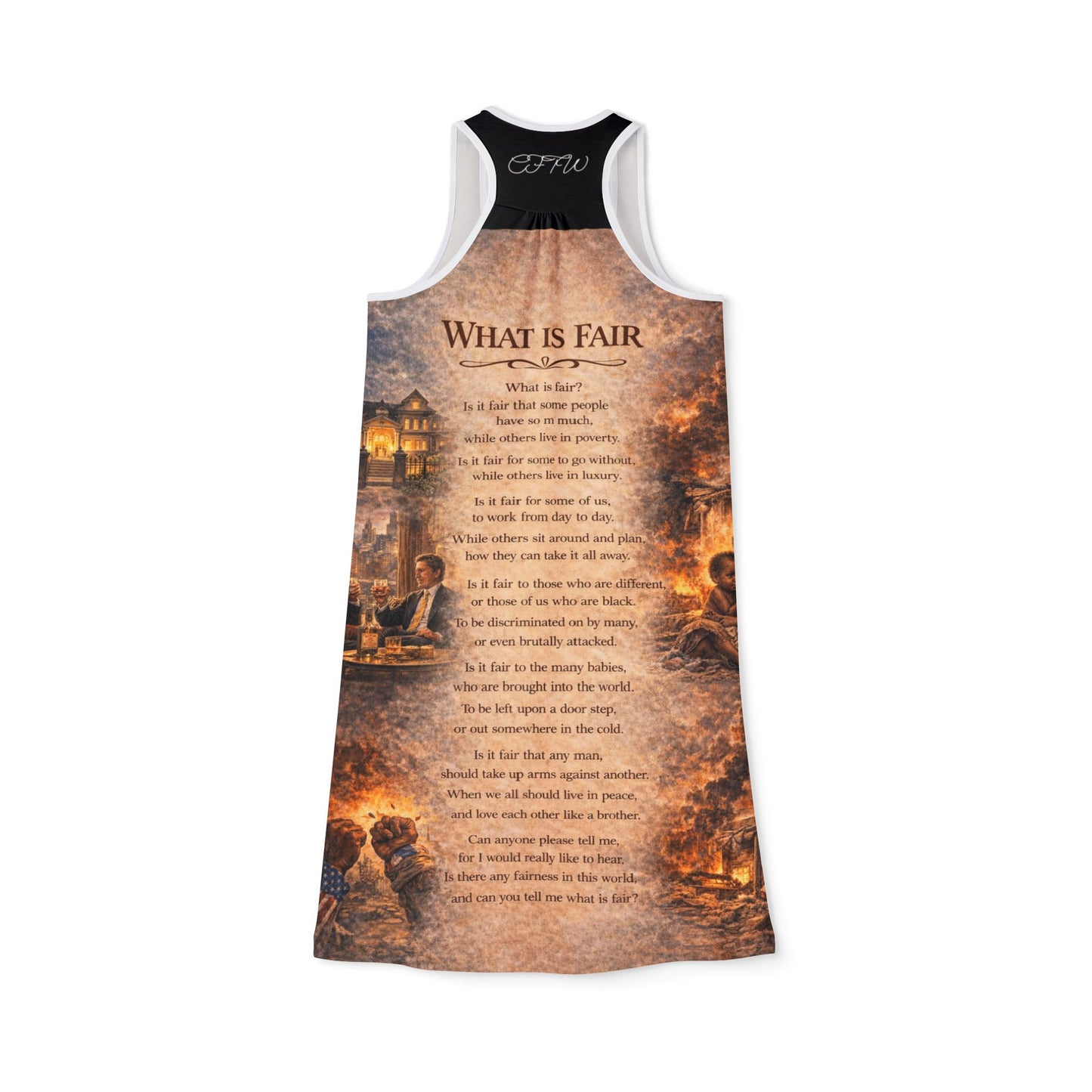 What Is Fair Women's Racerback Dress