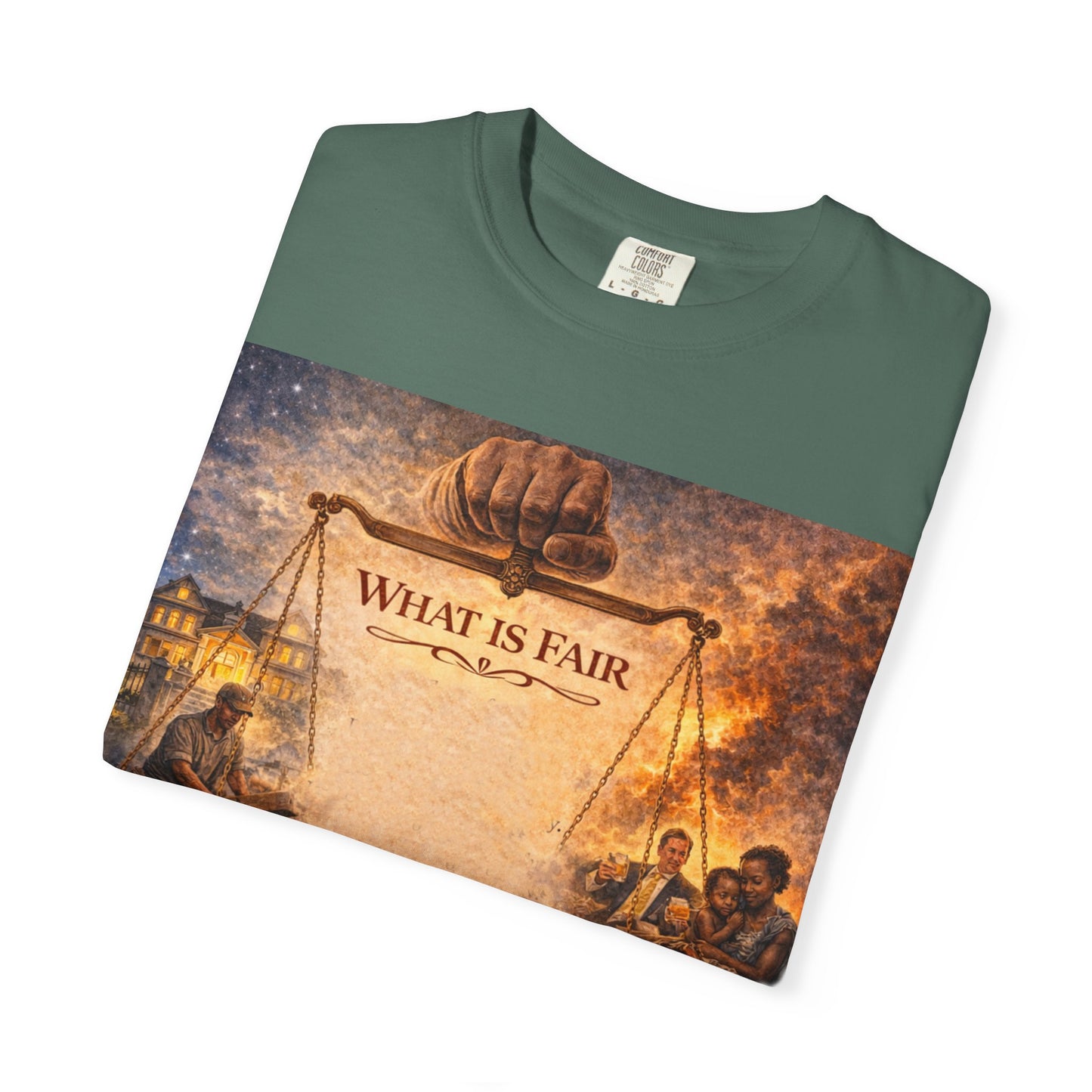 Unisex Garment-Dyed T-shirt - What is Fair