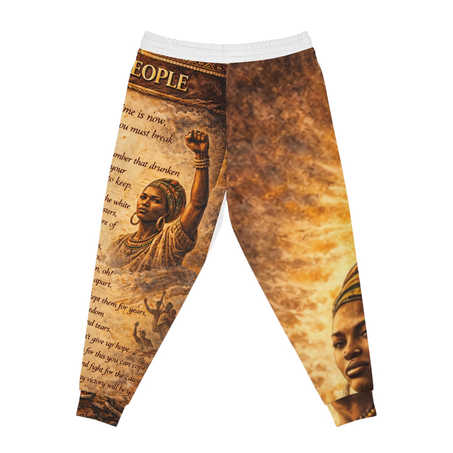 Athletic Joggers - African People