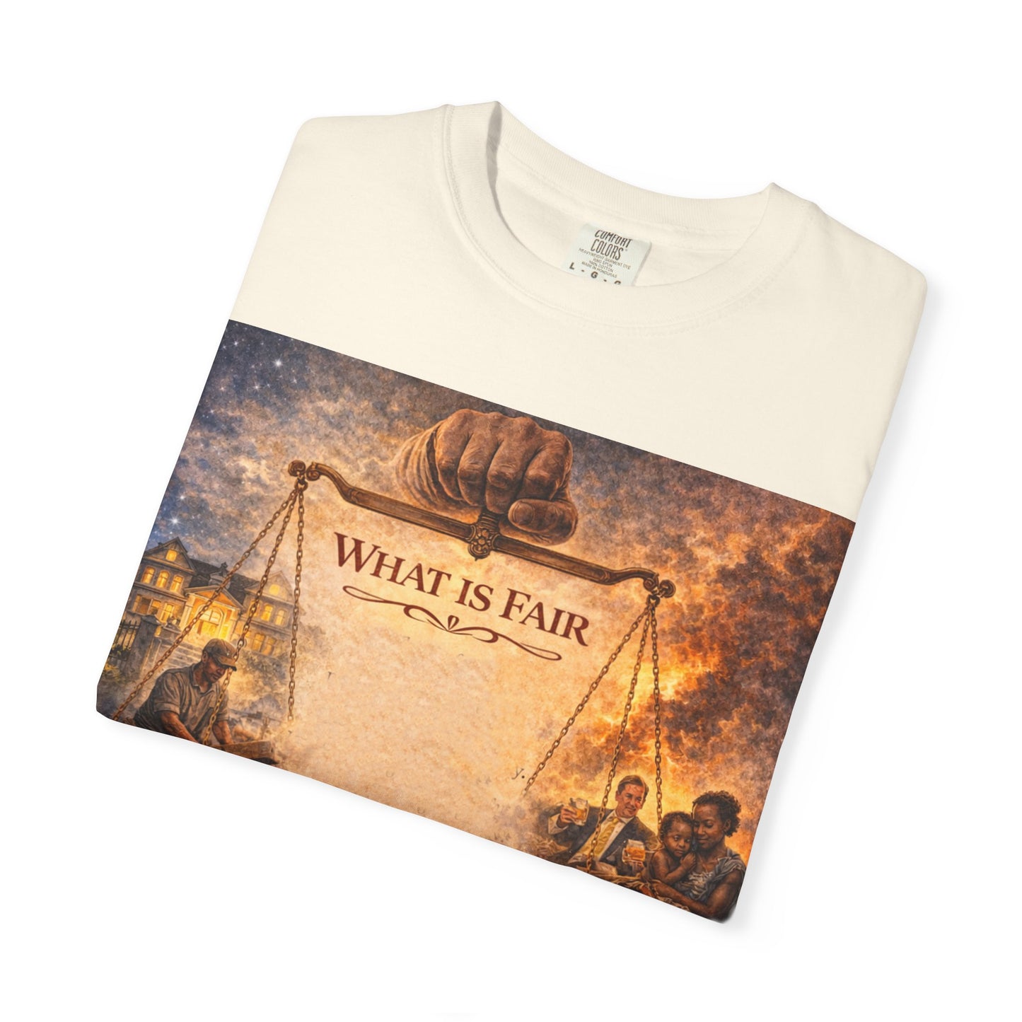 Unisex Garment-Dyed T-shirt - What is Fair
