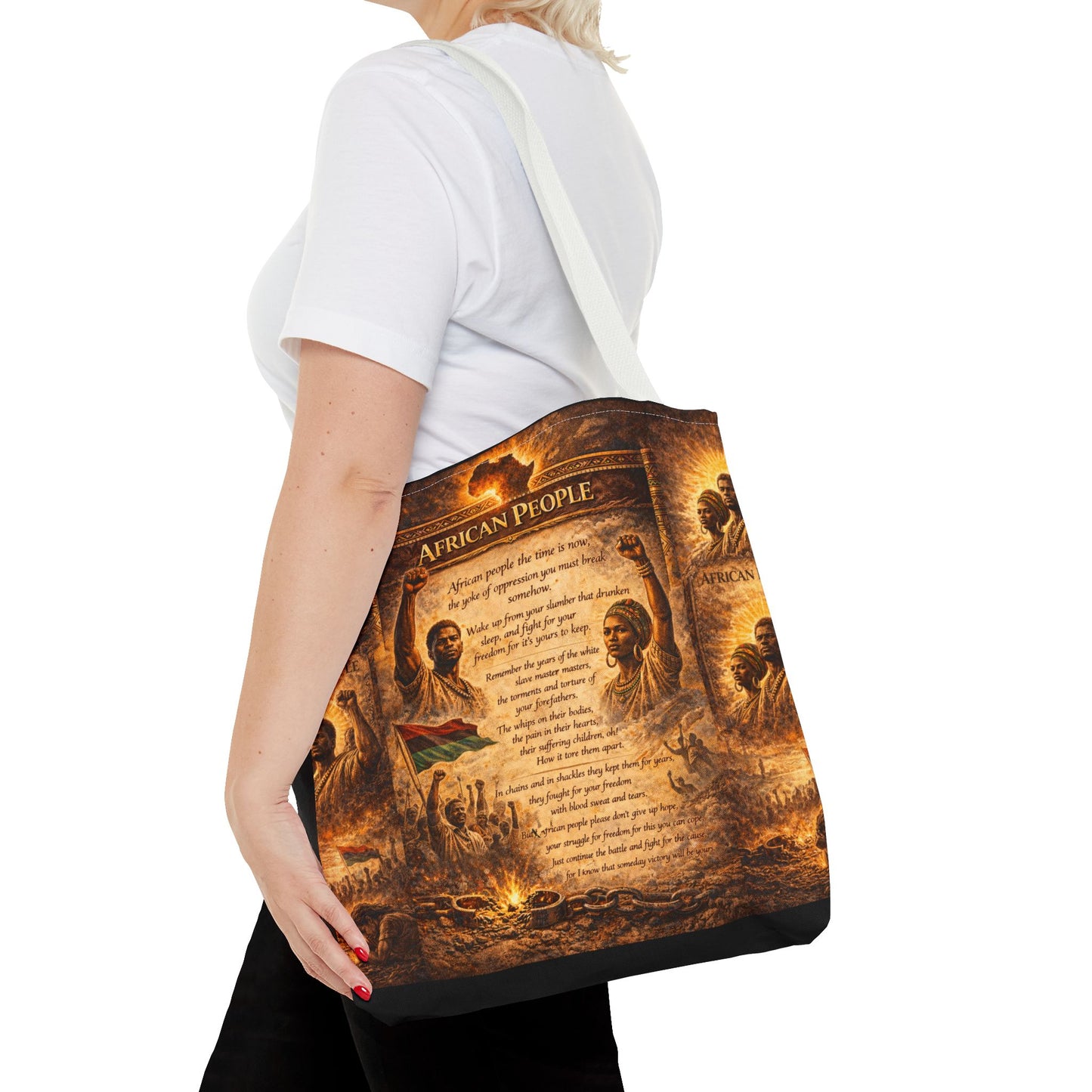 African People Tote Bag