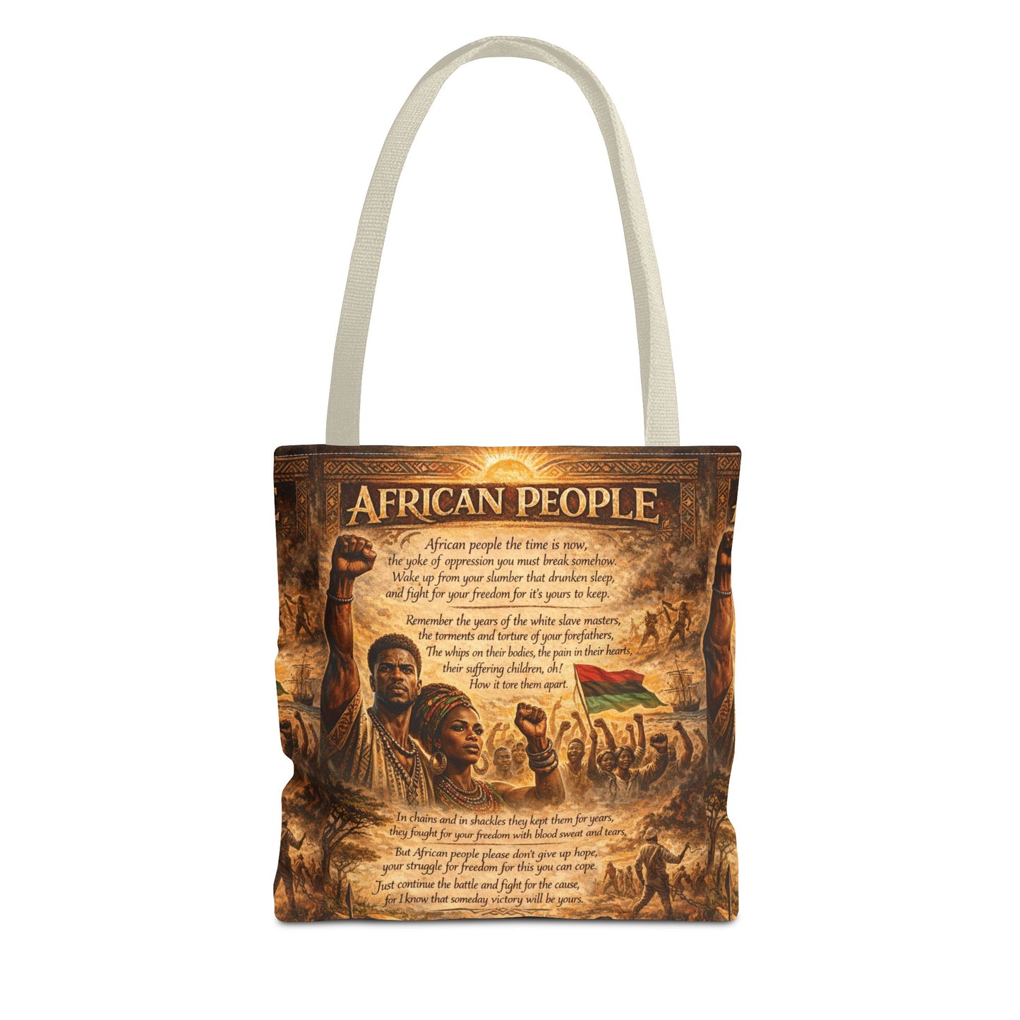African People 2 Tote Bag