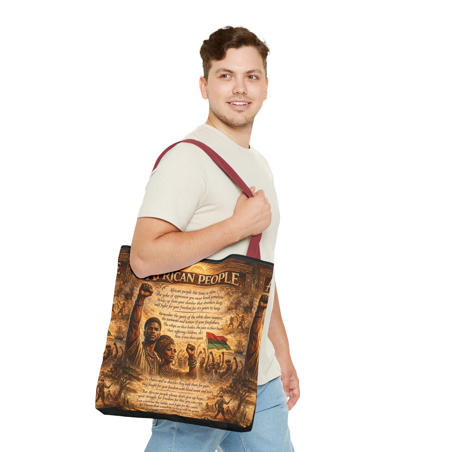 African People 2 Tote Bag