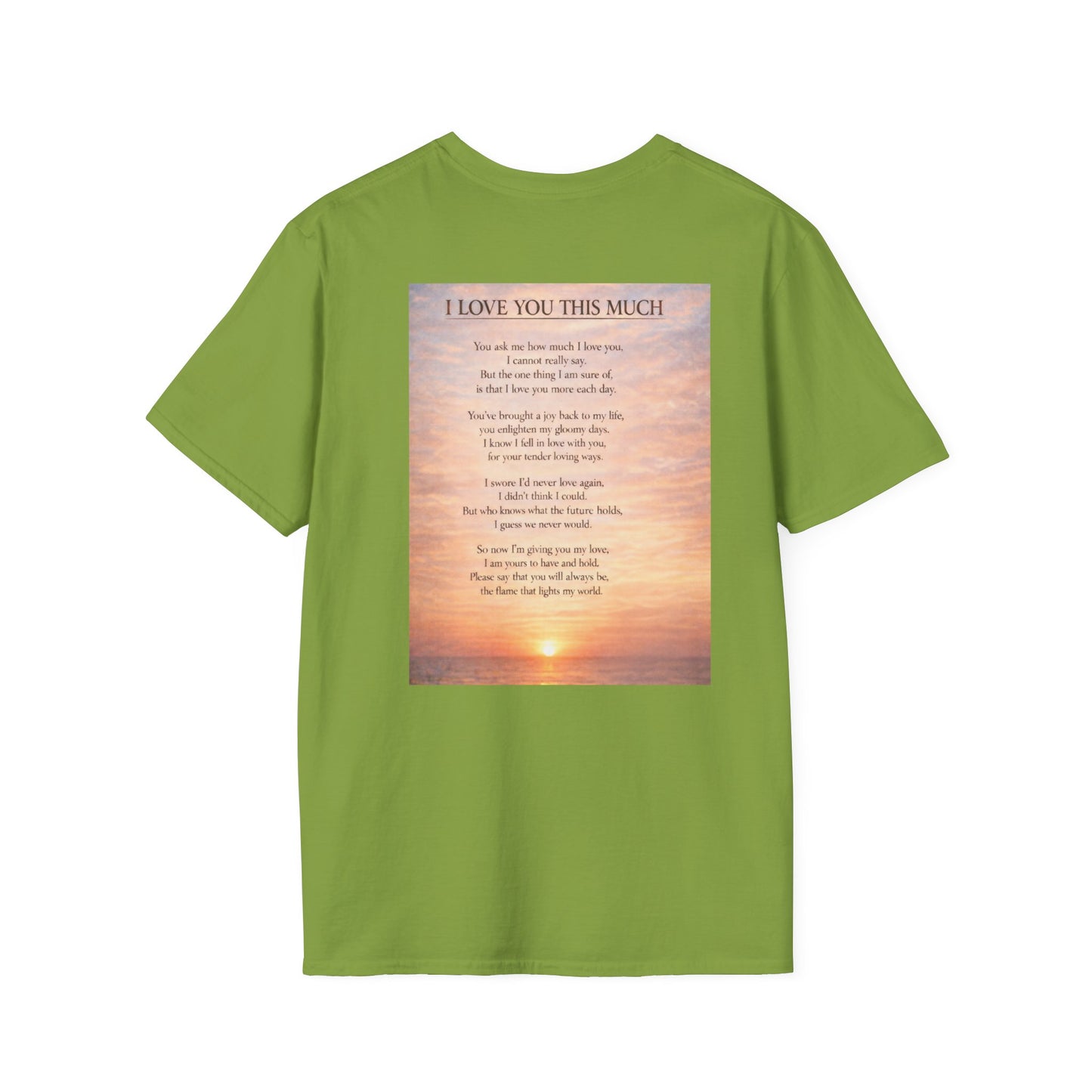 I Love You This Much - Unisex Softstyle T-Shirt