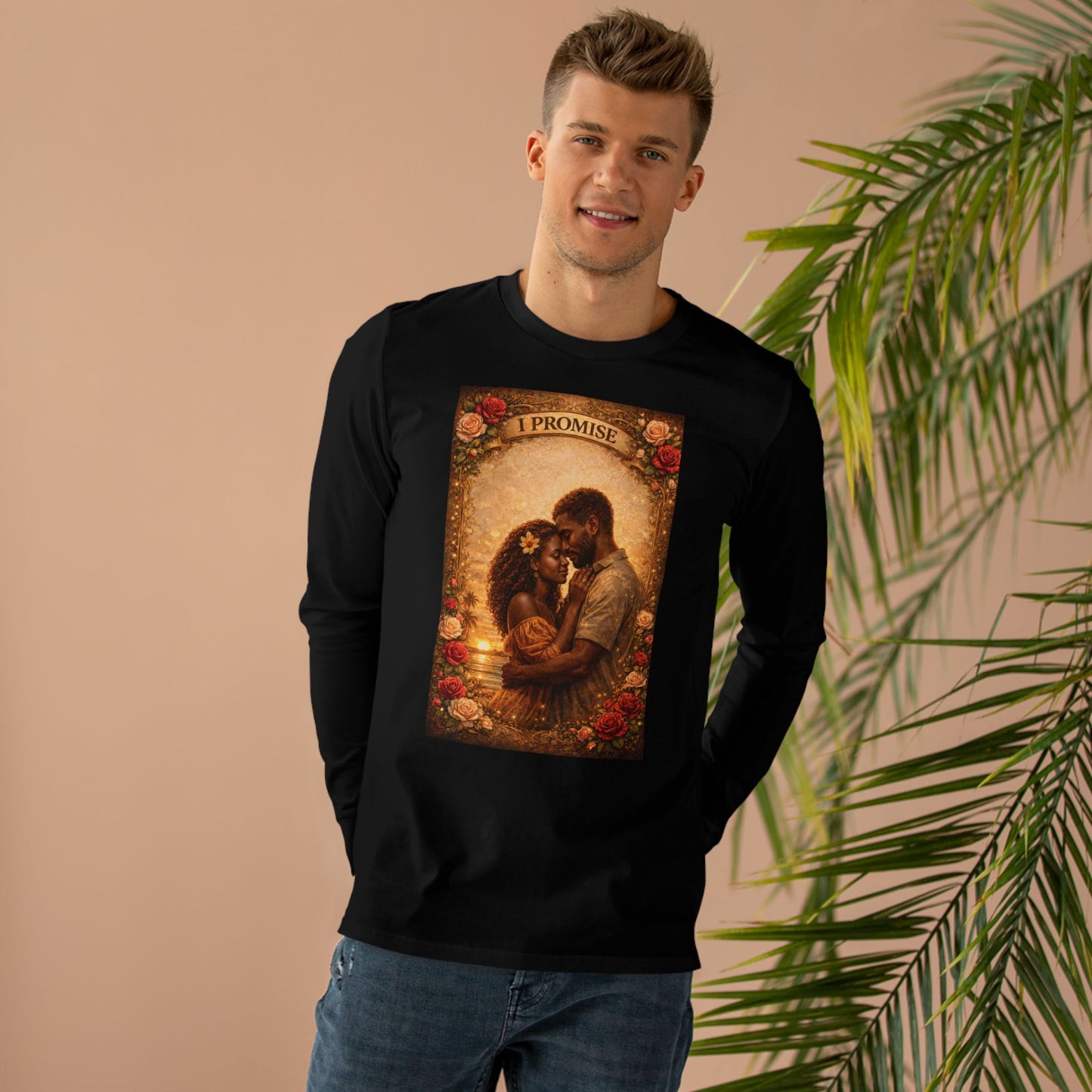 Men’s Base Longsleeve Tee - I Promise