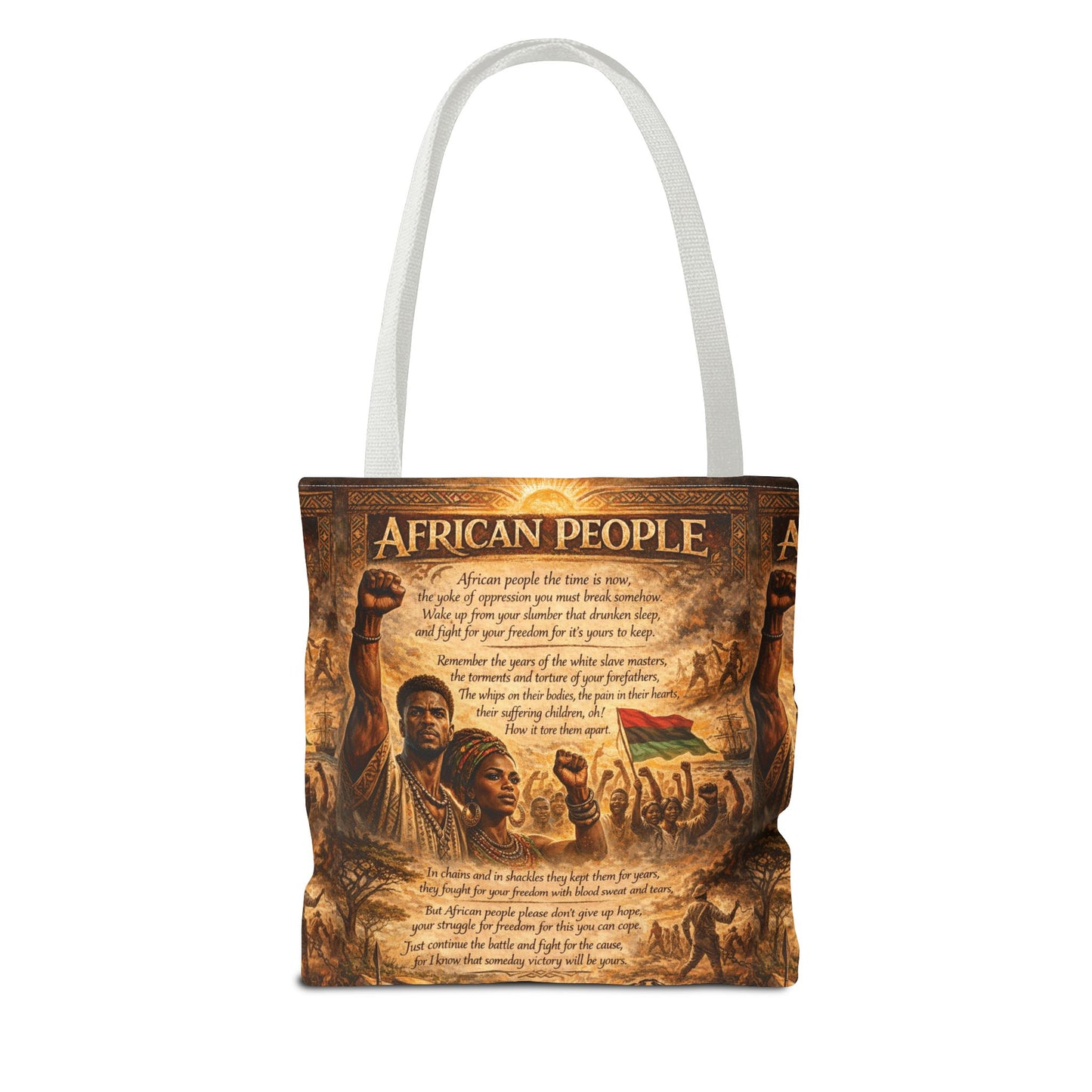 African People 2 Tote Bag