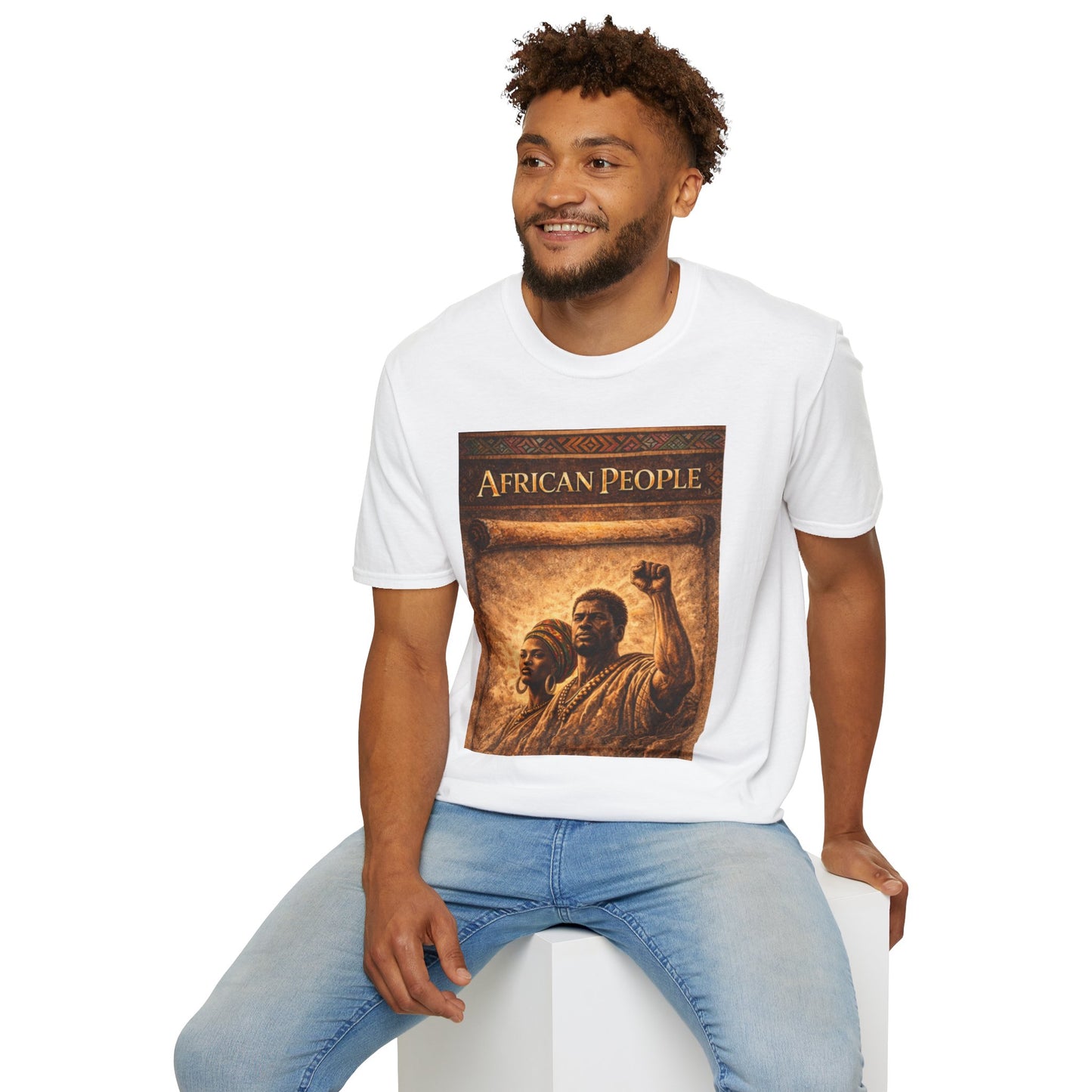 African People - Unisex Softstyle T-Shirt