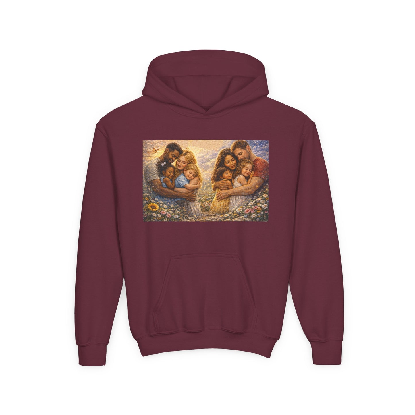 Youth Heavy Blend Hooded Sweatshirt - Children