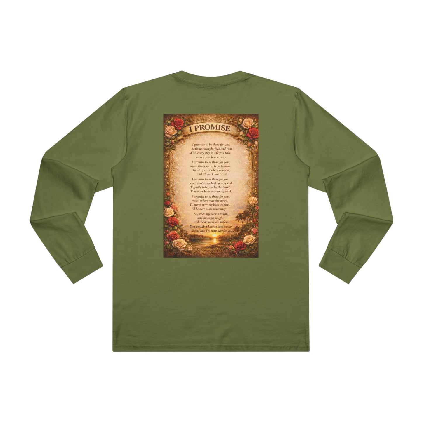 Men’s Base Longsleeve Tee - I Promise