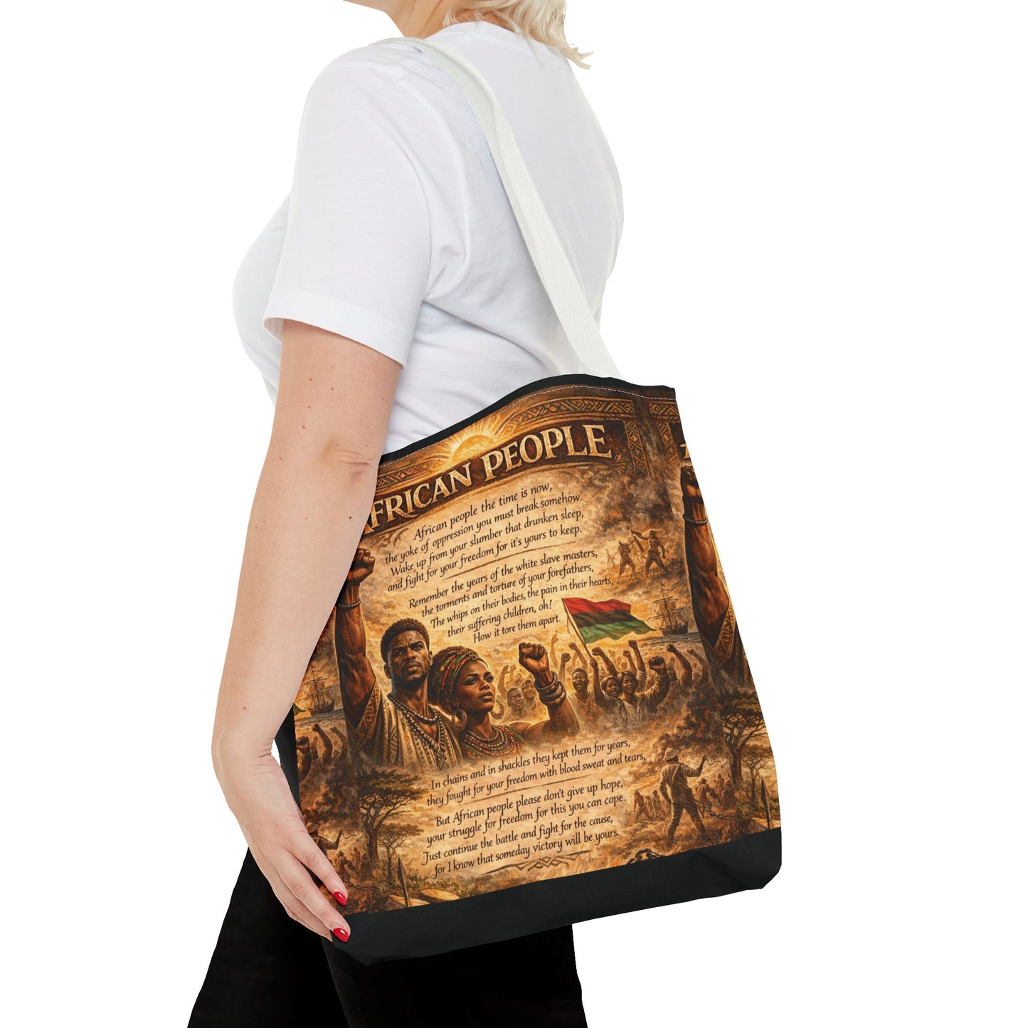 African People 2 Tote Bag