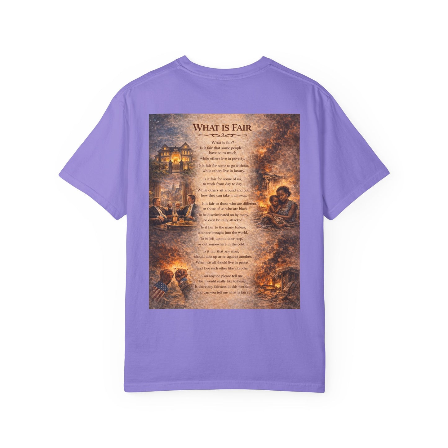 Unisex Garment-Dyed T-shirt - What is Fair