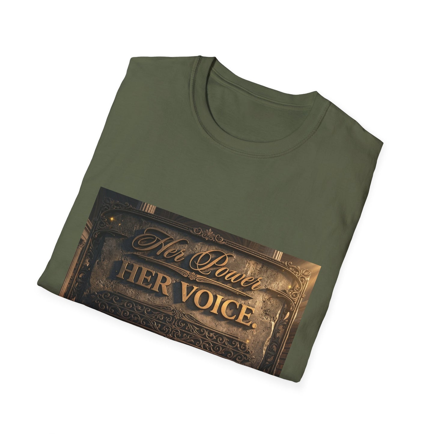 Black Woman - Unisex Softstyle T-Shirt