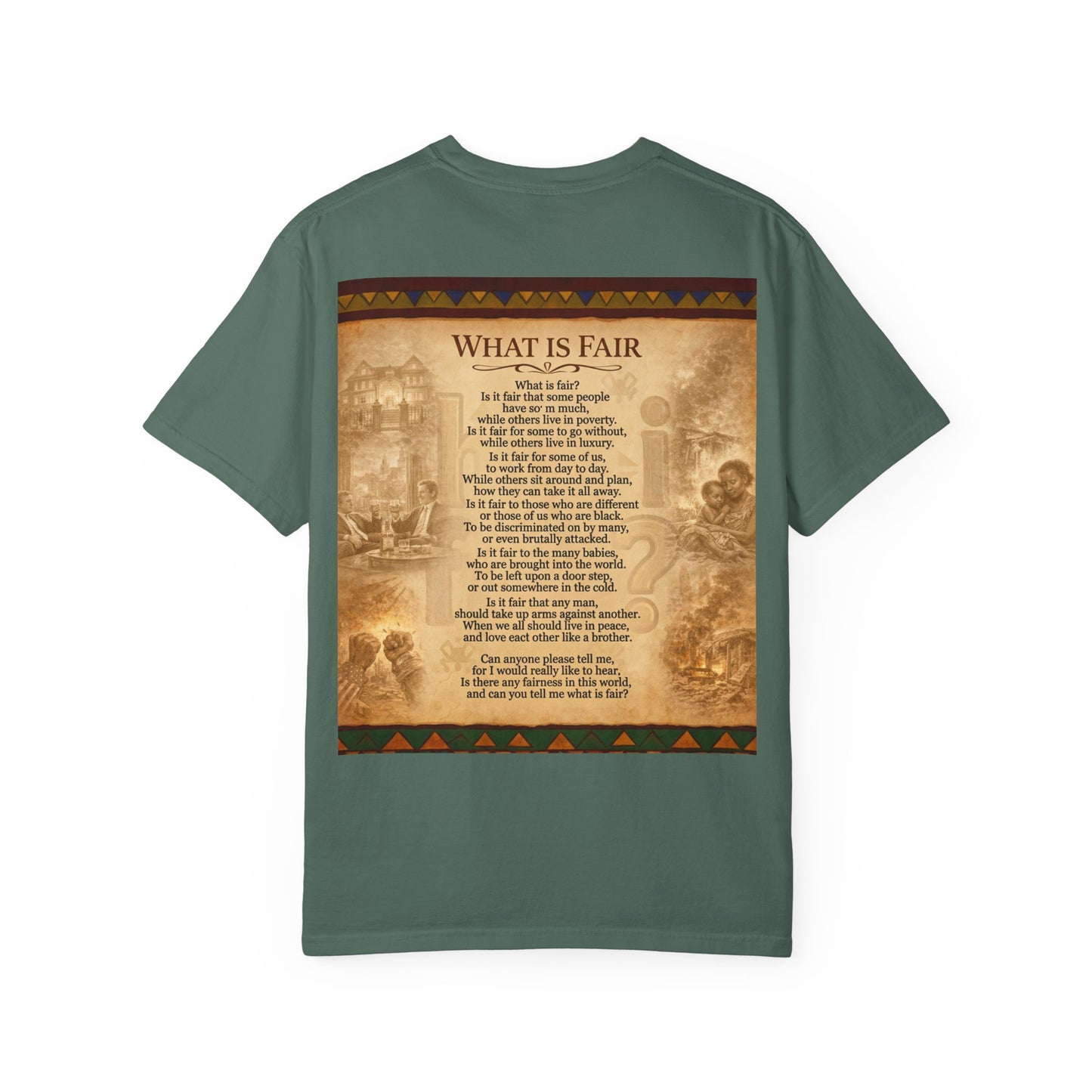 Unisex Garment-Dyed T-shirt - What is Fair