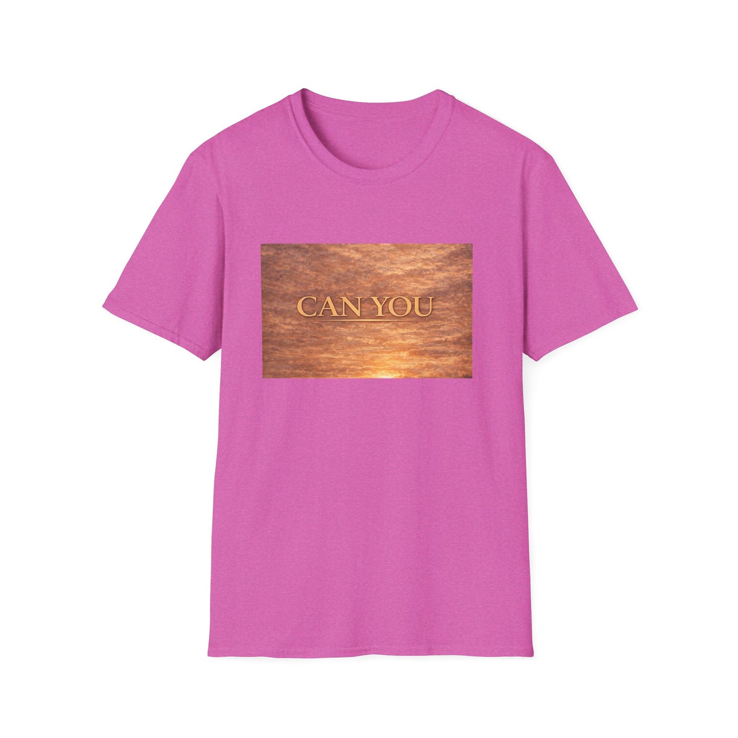 Can You - Unisex Softstyle T-Shirt
