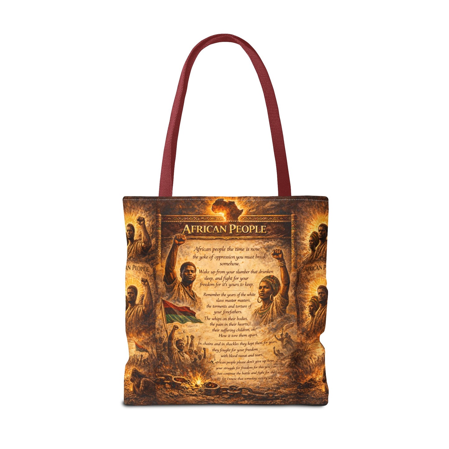 African People Tote Bag