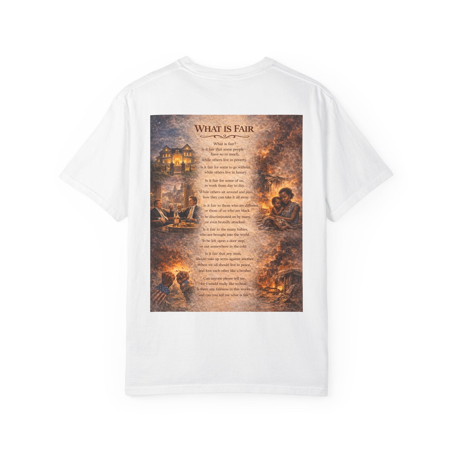 Unisex Garment-Dyed T-shirt - What is Fair