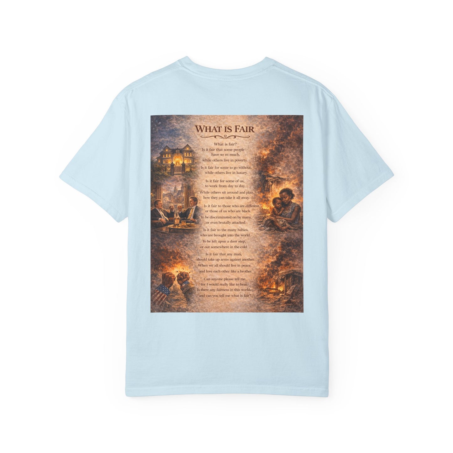 Unisex Garment-Dyed T-shirt - What is Fair