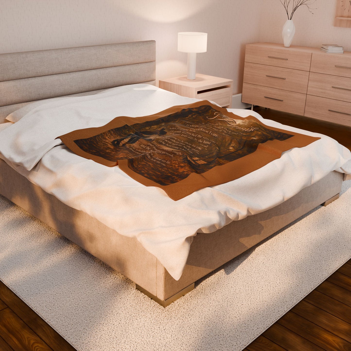 I Promise Velveteen Plush Blanket